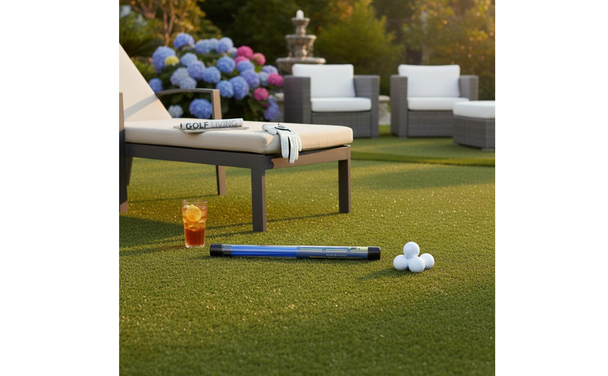 2 Pieces Golf Alignment Stick Foldable Golf Alignment Rod 3-Section