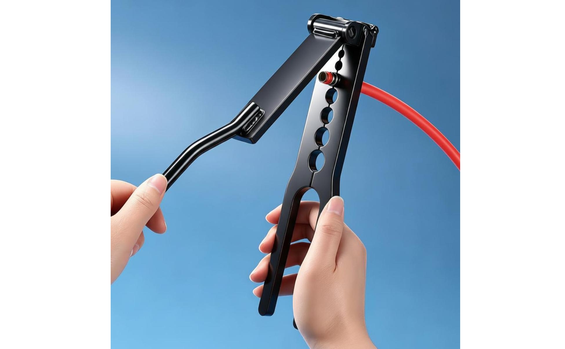Hose Clamp Multiple Hole Sizes Clamp Installer Pivoting Head