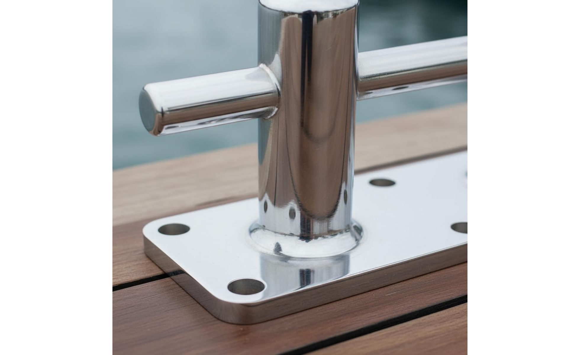 Stainless Steel Mooring Bollard Polished Finish Heavy Duty Dock Bollard