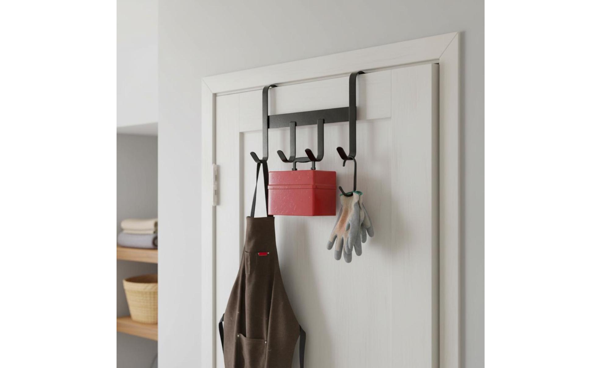 Horse Tack Hook Rack Metal Double Hook Saddle Rack Load-Bearing for Barn, Stable