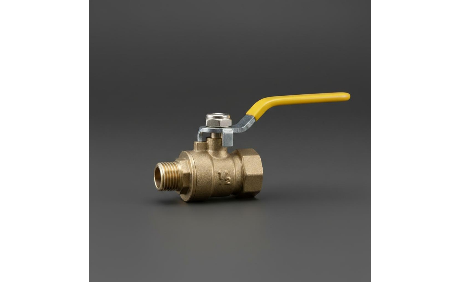 Compressor Drain Valve Brass Air Valve Easy to Turn Handle