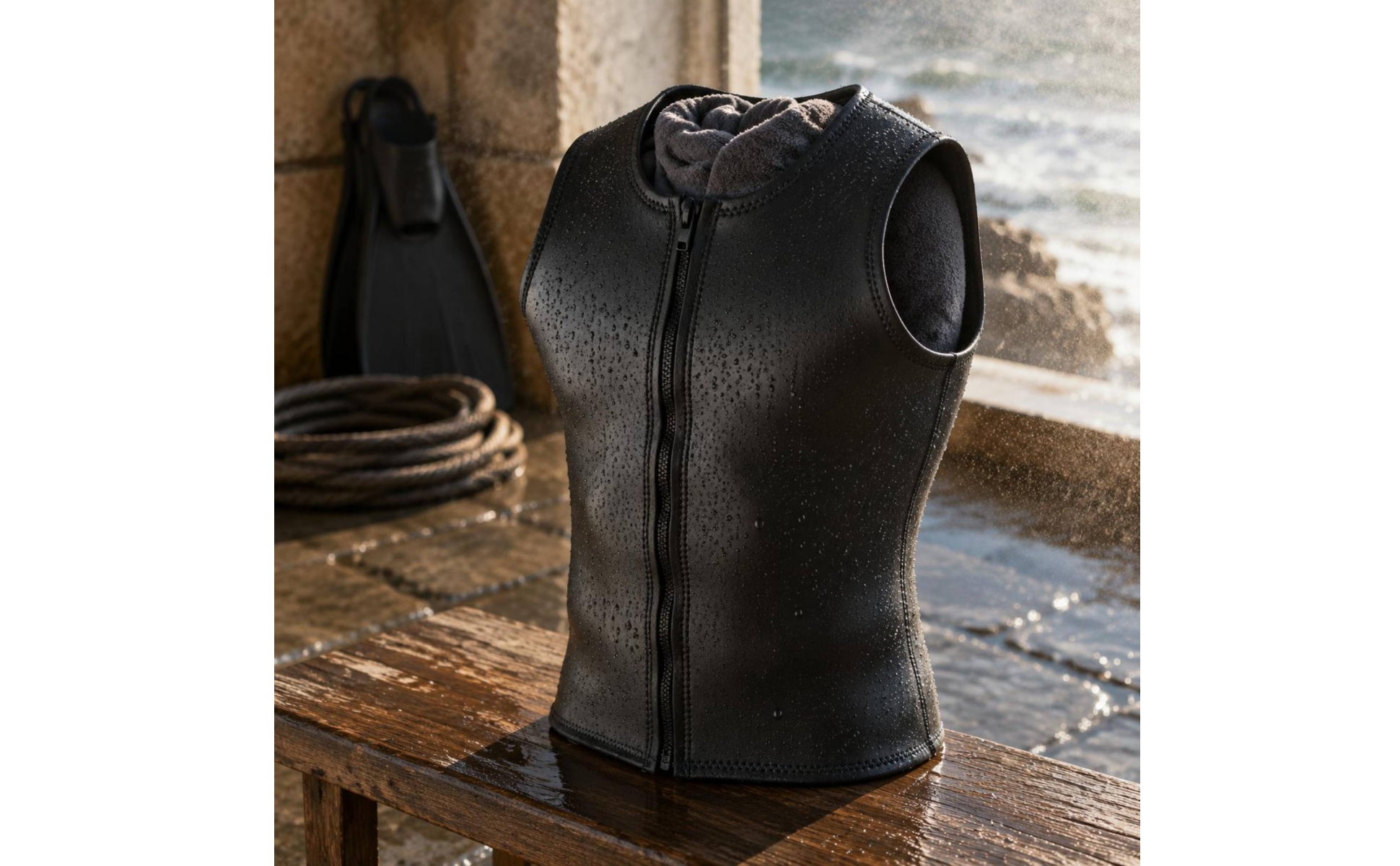 Dive Shorts Shiny Skin 2 Mm Wetsuit Set Stretchy for Snorkeling, Swimming