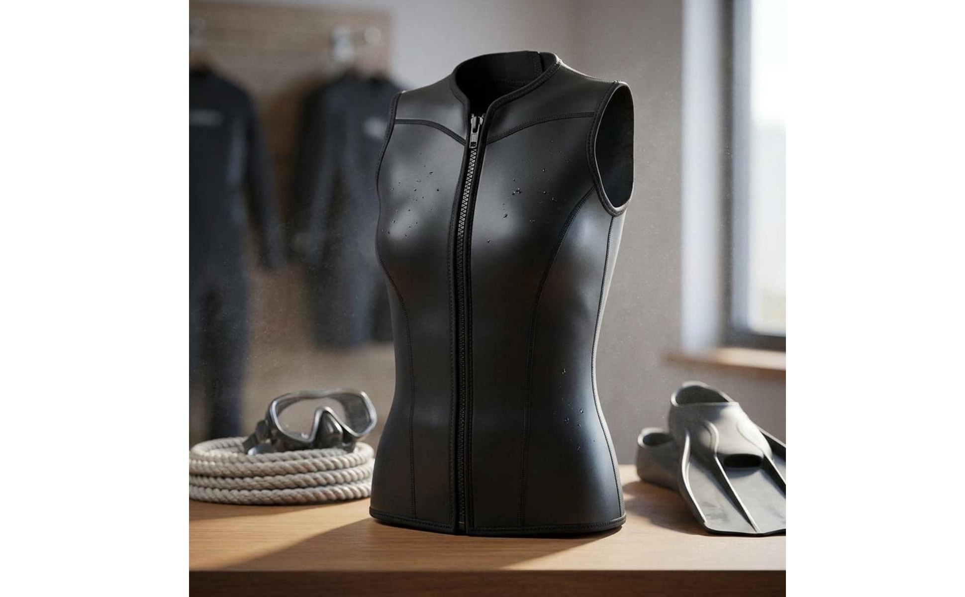 Dive Shorts Shiny Skin 2 Mm Wetsuit Set Stretchy for Snorkeling, Swimming