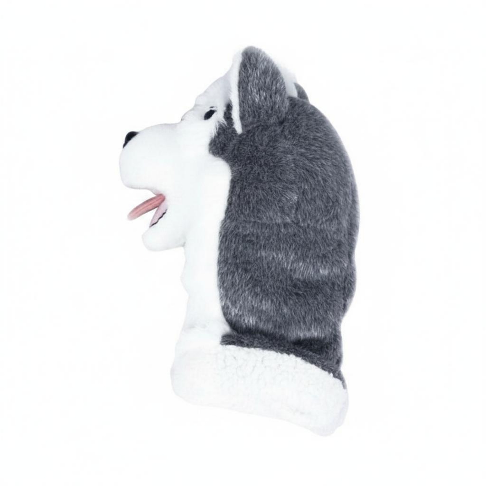 Wood Headcover Cute Furry Driver Headcover Fuzzy Exterior Wildlife-Themed Club Cover for Driving Range