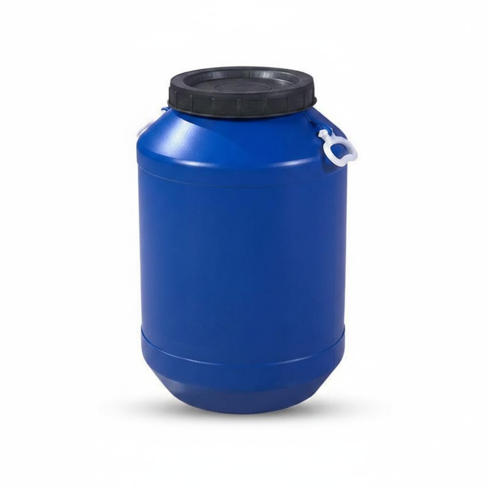 60L Blue Bucket Thickened Body Barrel with Lid Leakproof Fermenting Container for Fermentation