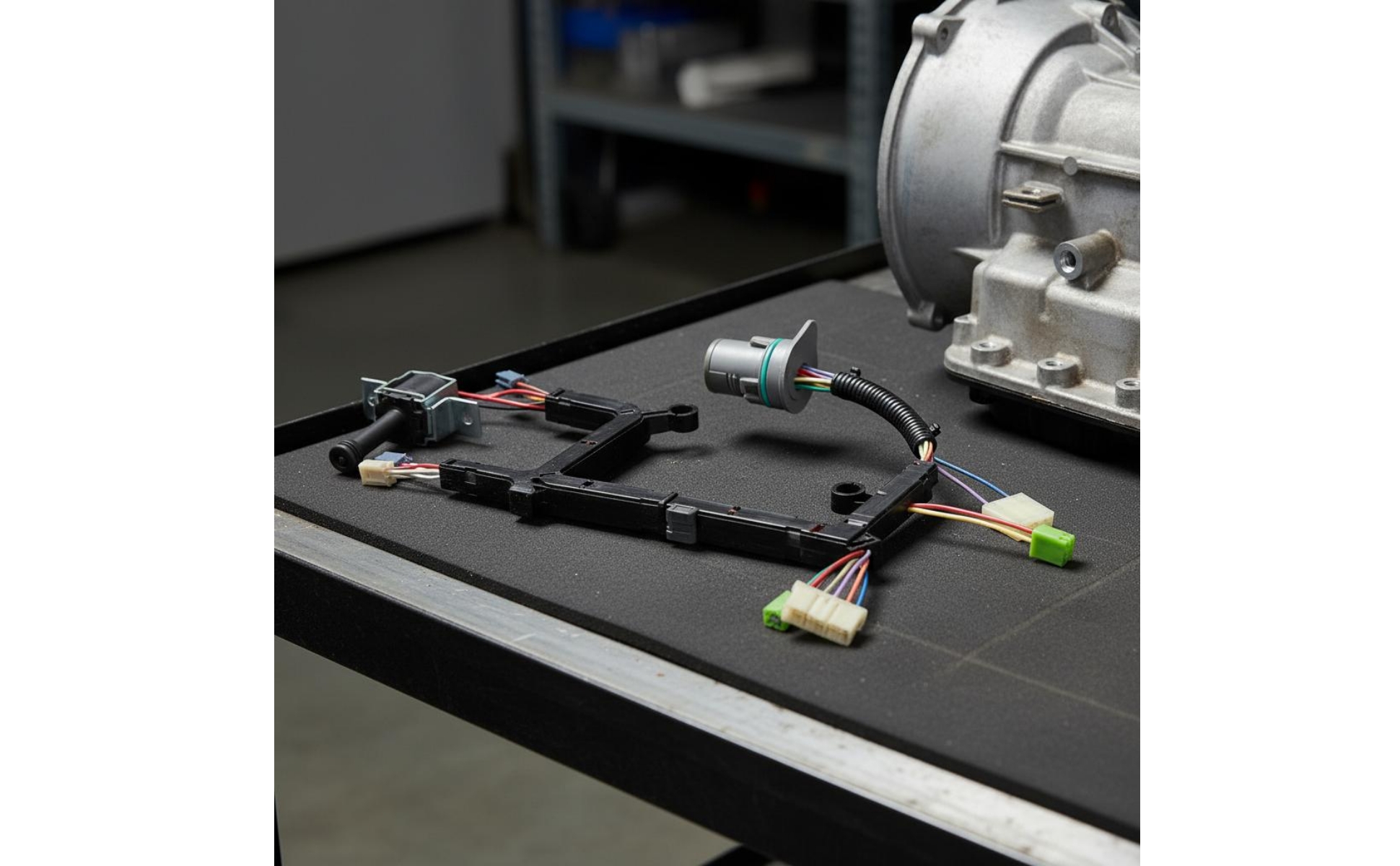 Solenoid Valve Wiring Harness Assembly Corrugated Sleeve