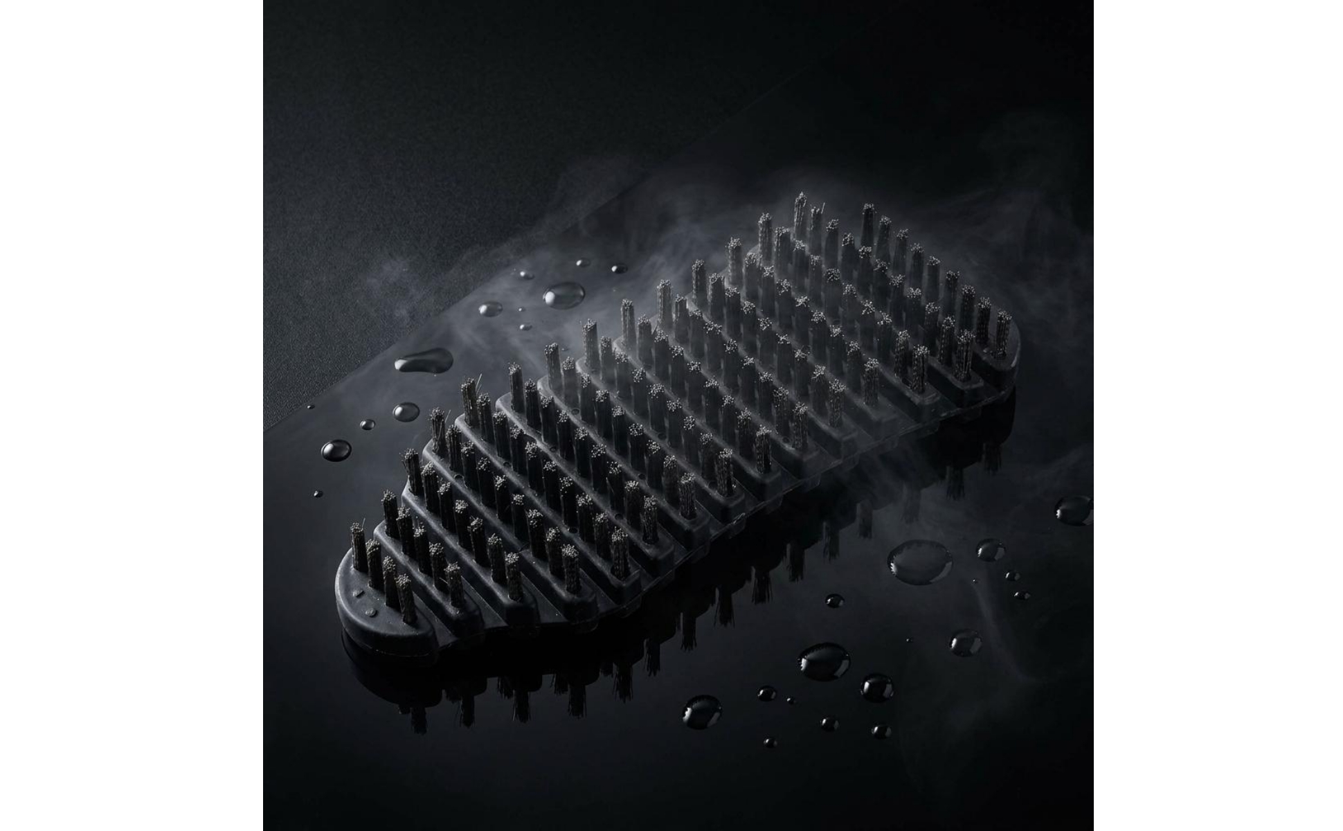 Steel Wire Barbell Brush Rust Removal Barbell Cleaning Brush Compact