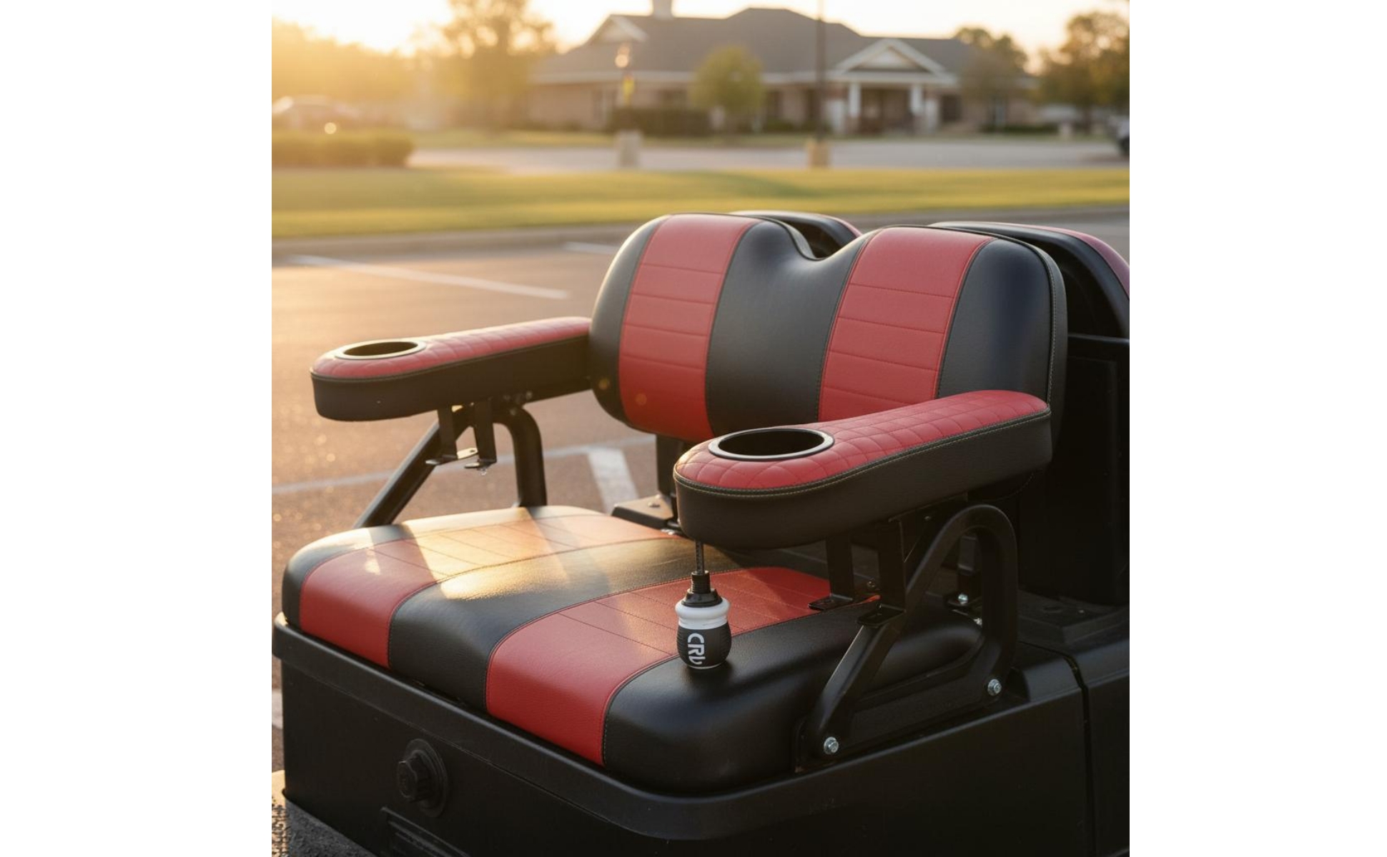 Golf Vehicle Armrest Comfortable Sponge Padding Golf Vehicle Arm Rest Kit