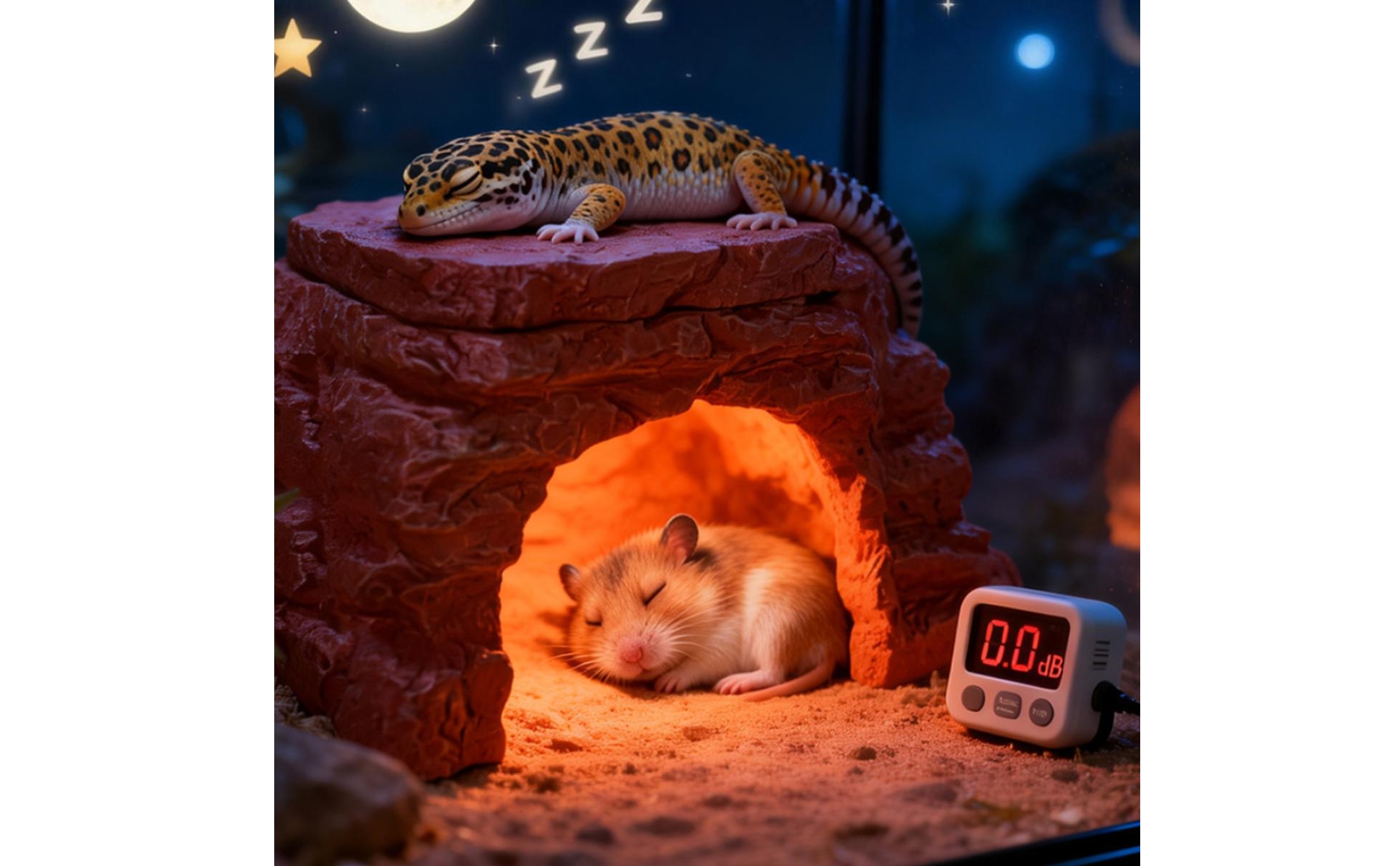 Heated Stone Cave chewResistant Cord Rock Cave Heater 5V Low Voltage for Winter
