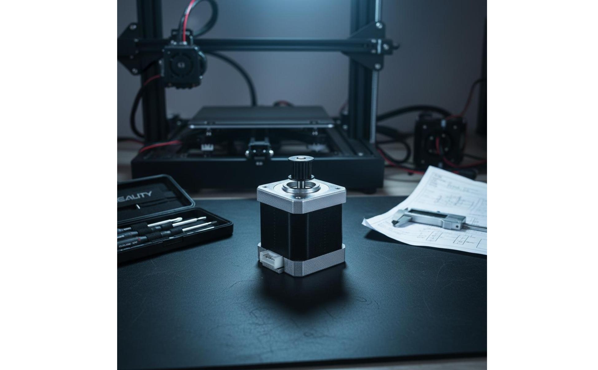42-48 Z Stepper Drive Fluid Vertical Motion Z-Axis Stepper Drive