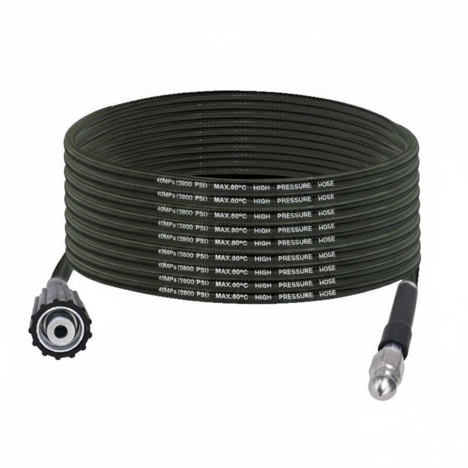 High Pressure Drain Hose Easy to Install tube Cleaning Hose Quick Connect Drain Clog Remover