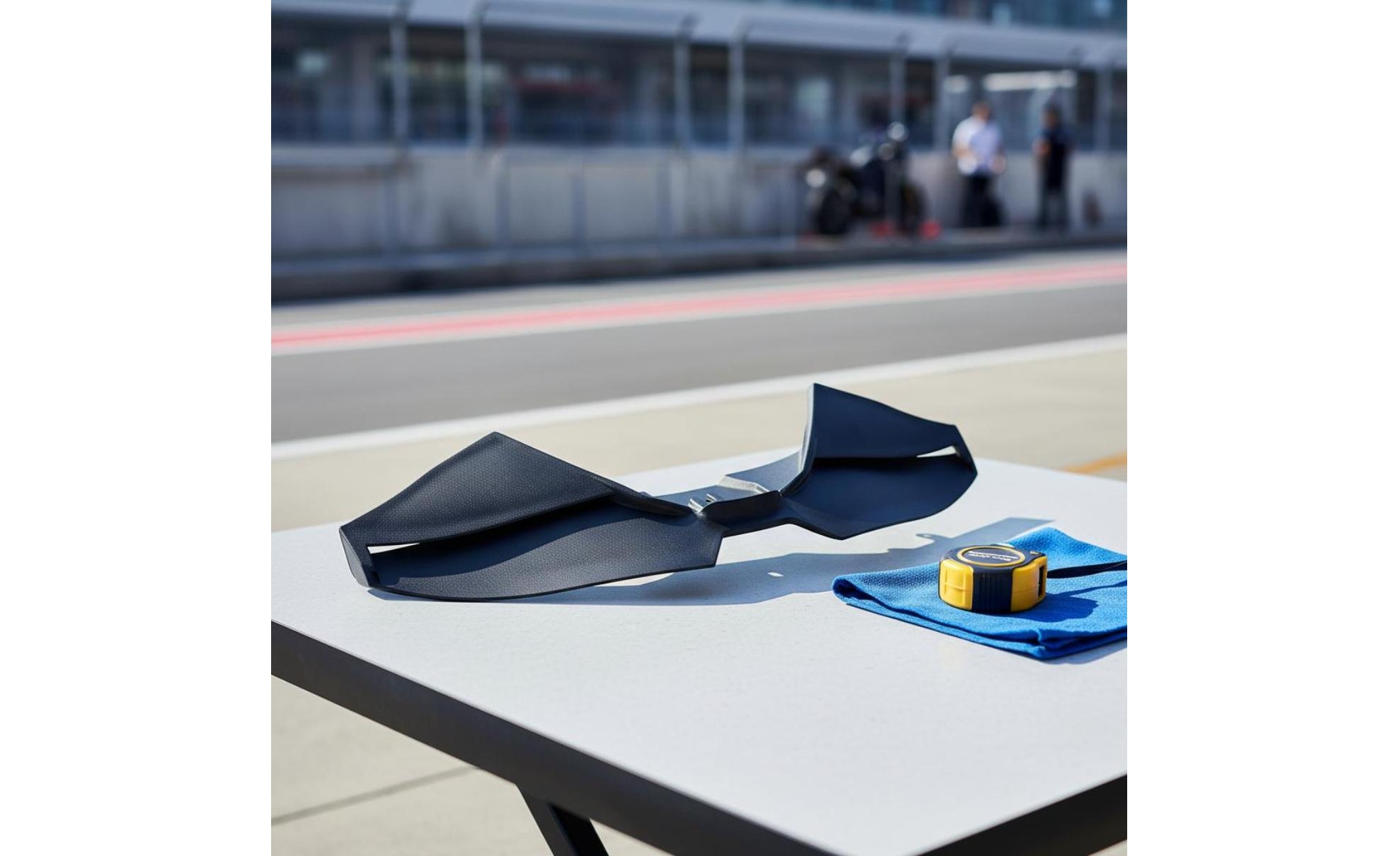 Frontspoiler-Kit ABS-Material Druckabtrieb-Flügel Downforce für Rennstrecke