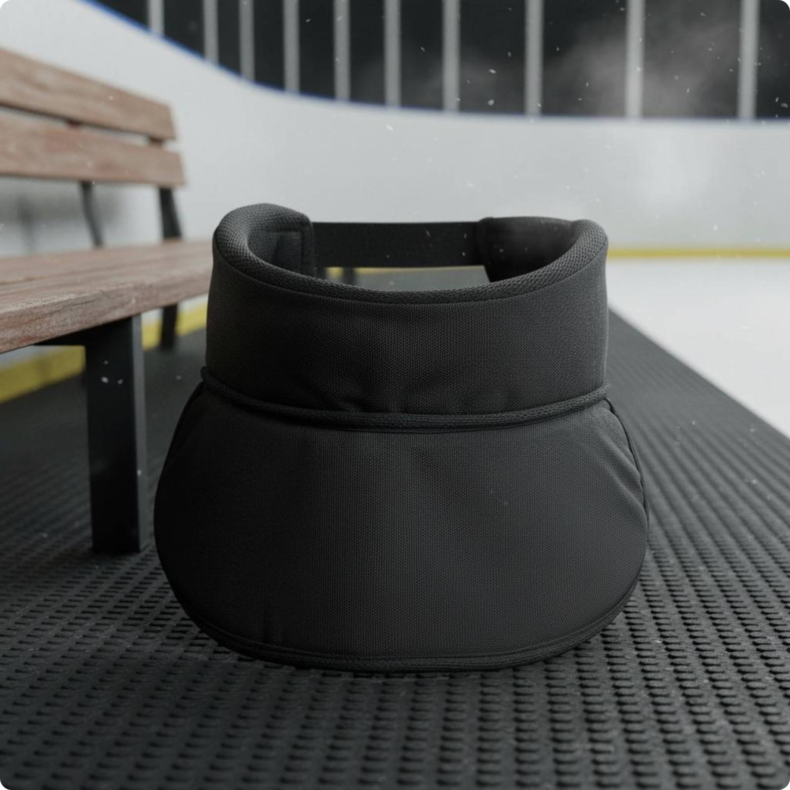400 Pieces Ice Hockey Neck Guard Safeguarding Sports Protection Design