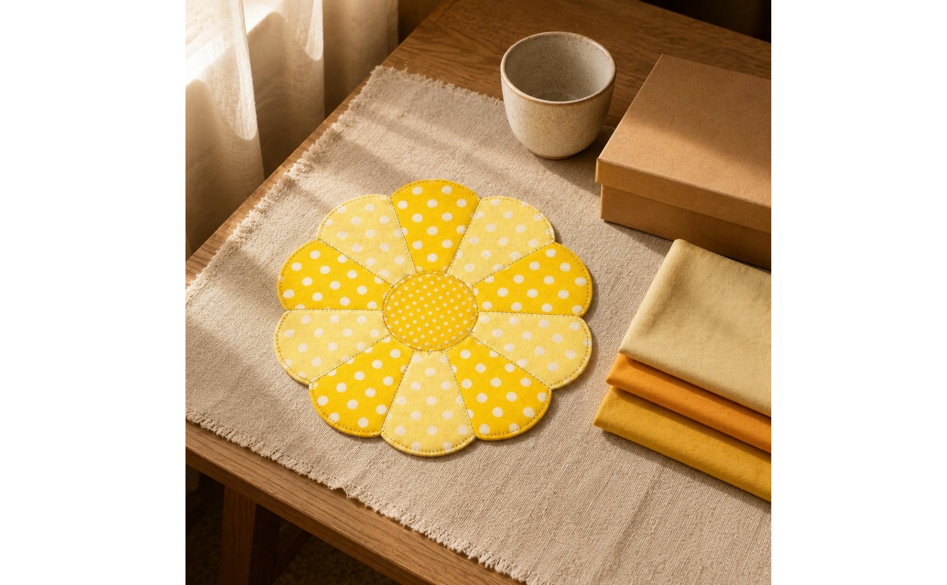 88 Pieces Patchwork-Schablonenset Blütenform Blütenblattschablone Pappe