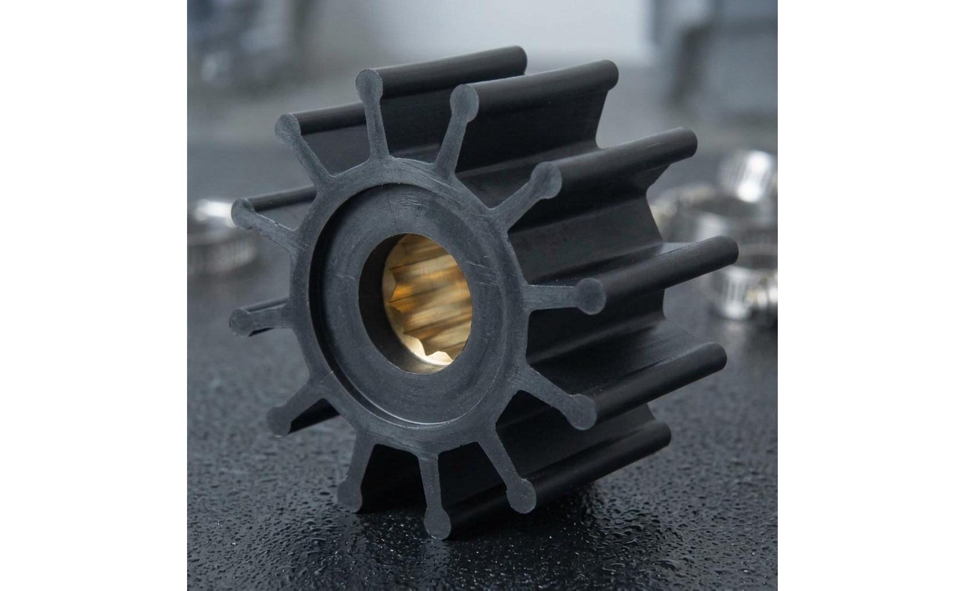 Flexible Impeller 129470-42530 Splined Impeller Black