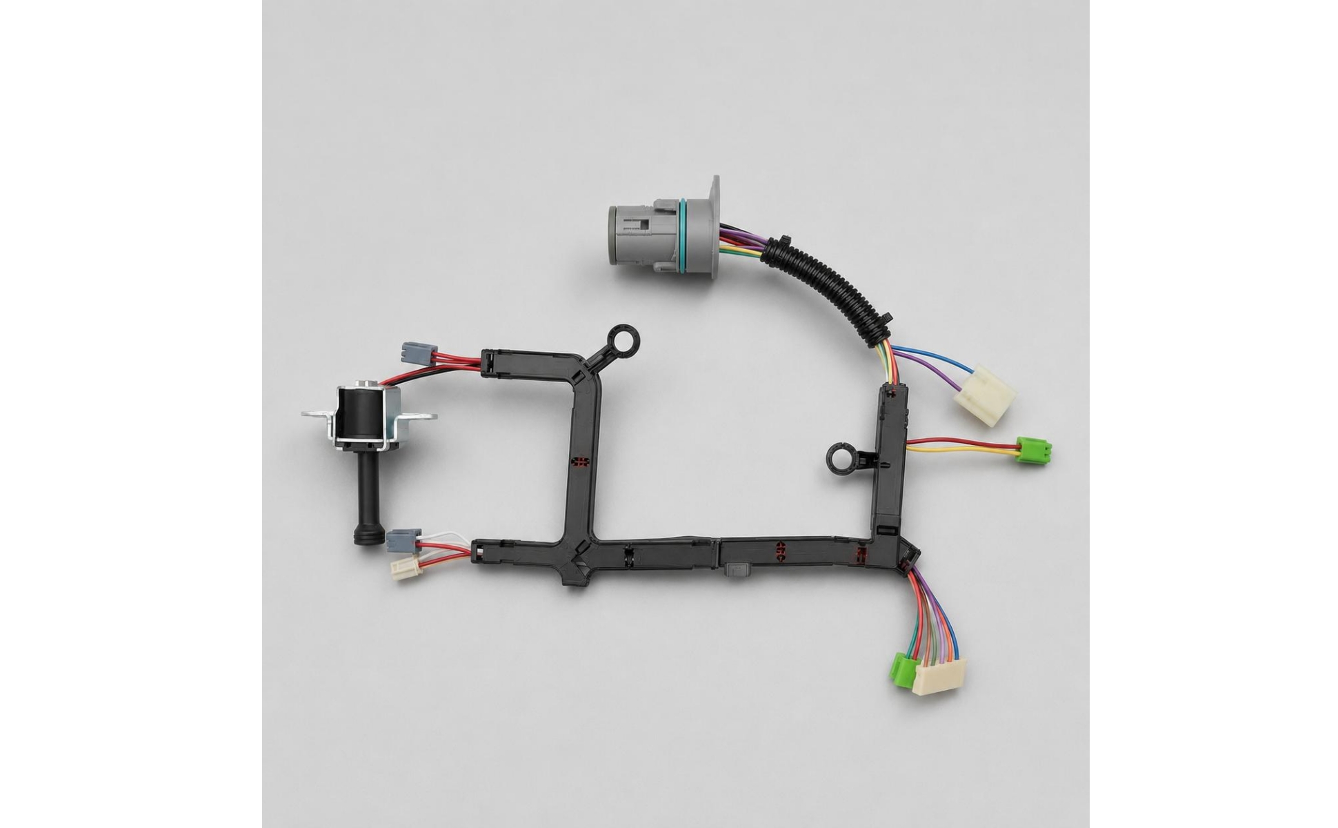 Solenoid Valve Wiring Harness Assembly Corrugated Sleeve