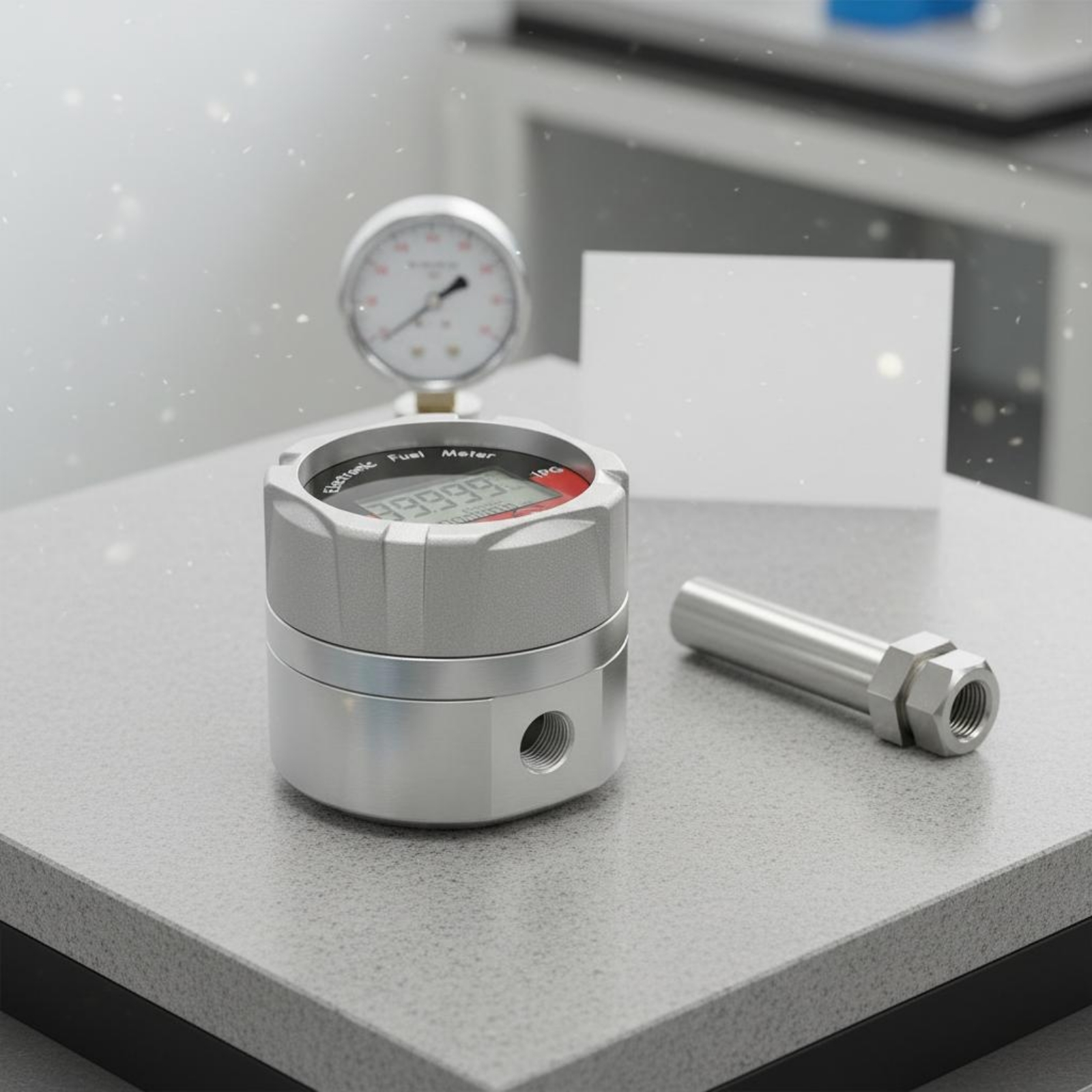 Oval Gear Flow Meter Waterproof Professional Tool IP66 for Workshop