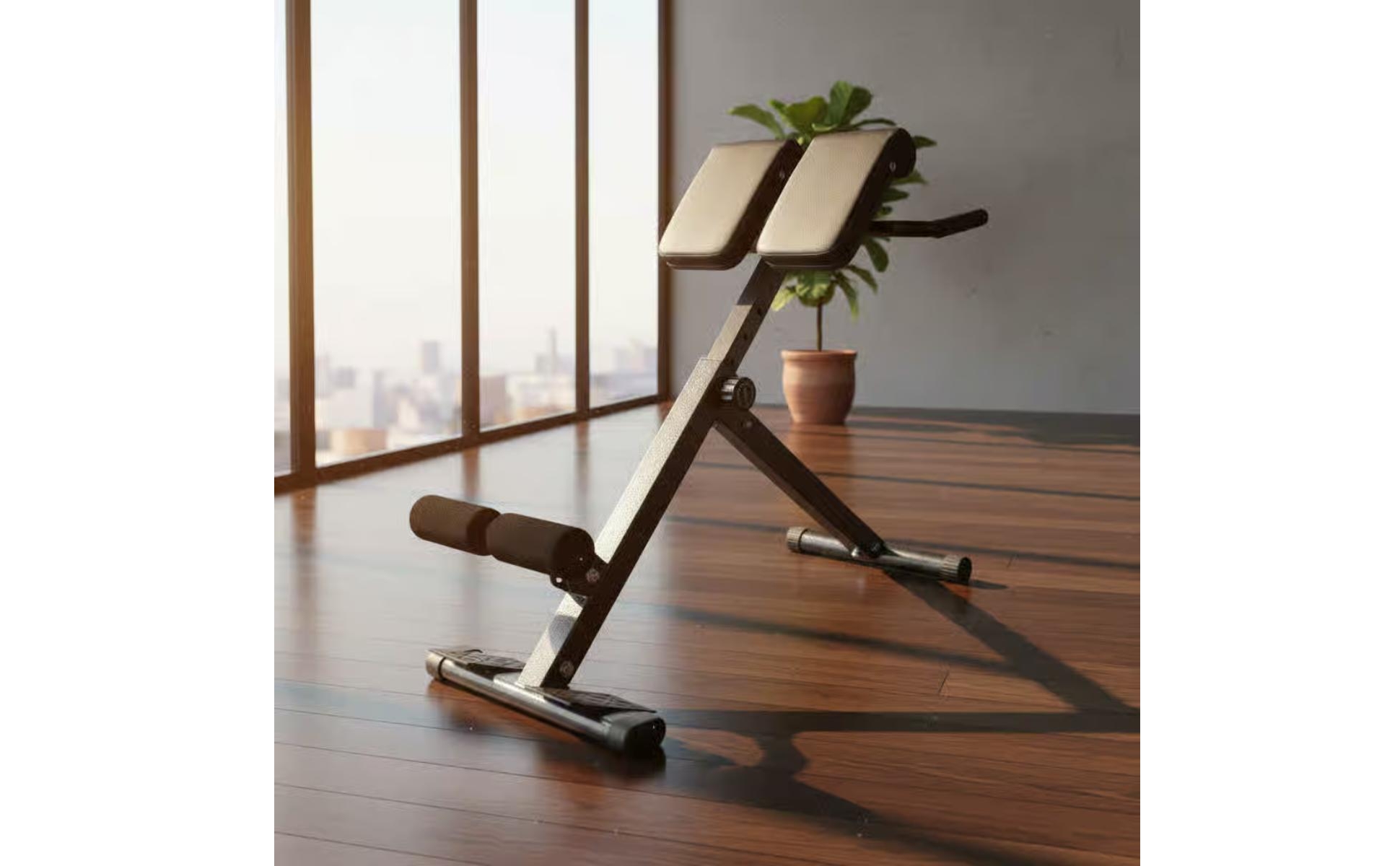 Roman Chair Bench Multifunctional Foldable Hyperextension Bench Multi-Purpose