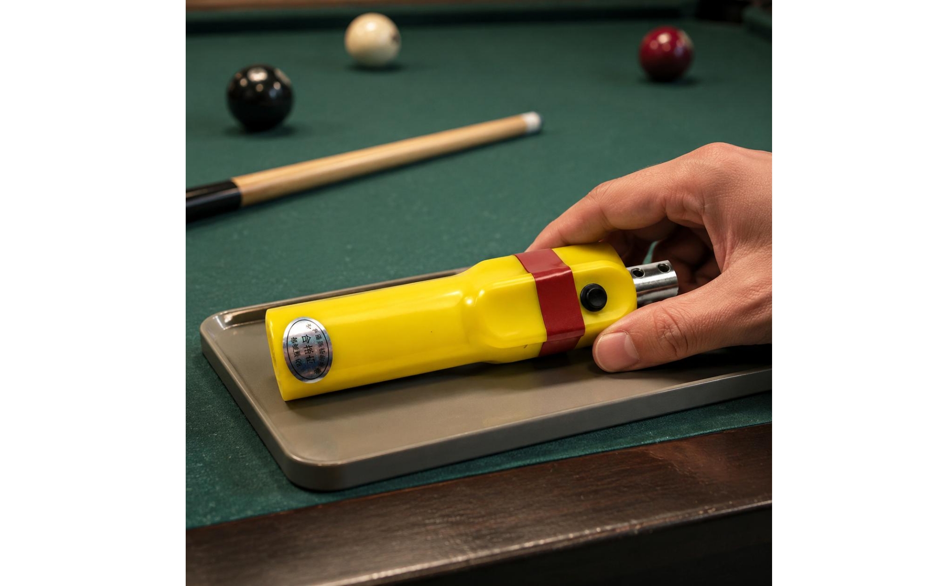 Rechargeable Cue Tip Grinder Handheld Electric Cue Tip Grinder Cylindrical