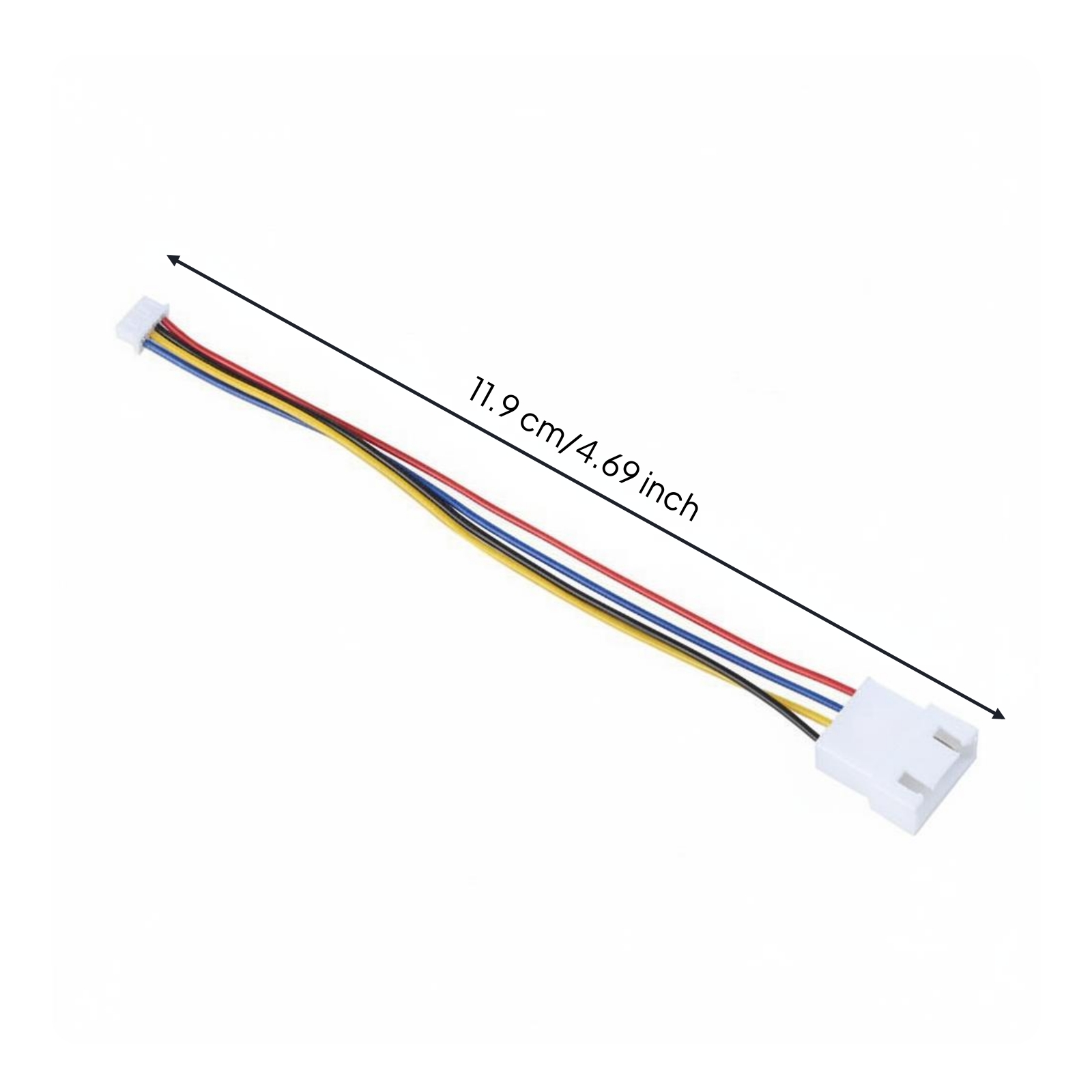 3D Printer Fan Lead Plug and Play 3D Printer Connector Cable Long-Lasting