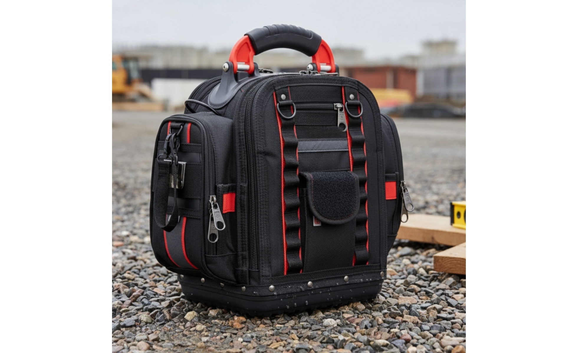 Sturdy Duty Tool Backpack Wear-Resistant Portable Tool Bag Thickened