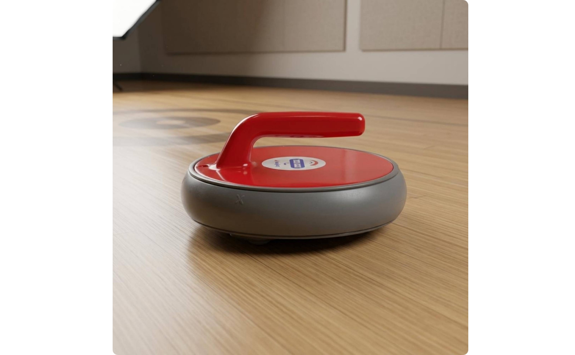 4 Stück Land-Curling-Set leicht zu gleiten Trockencurling-Stein rutschig