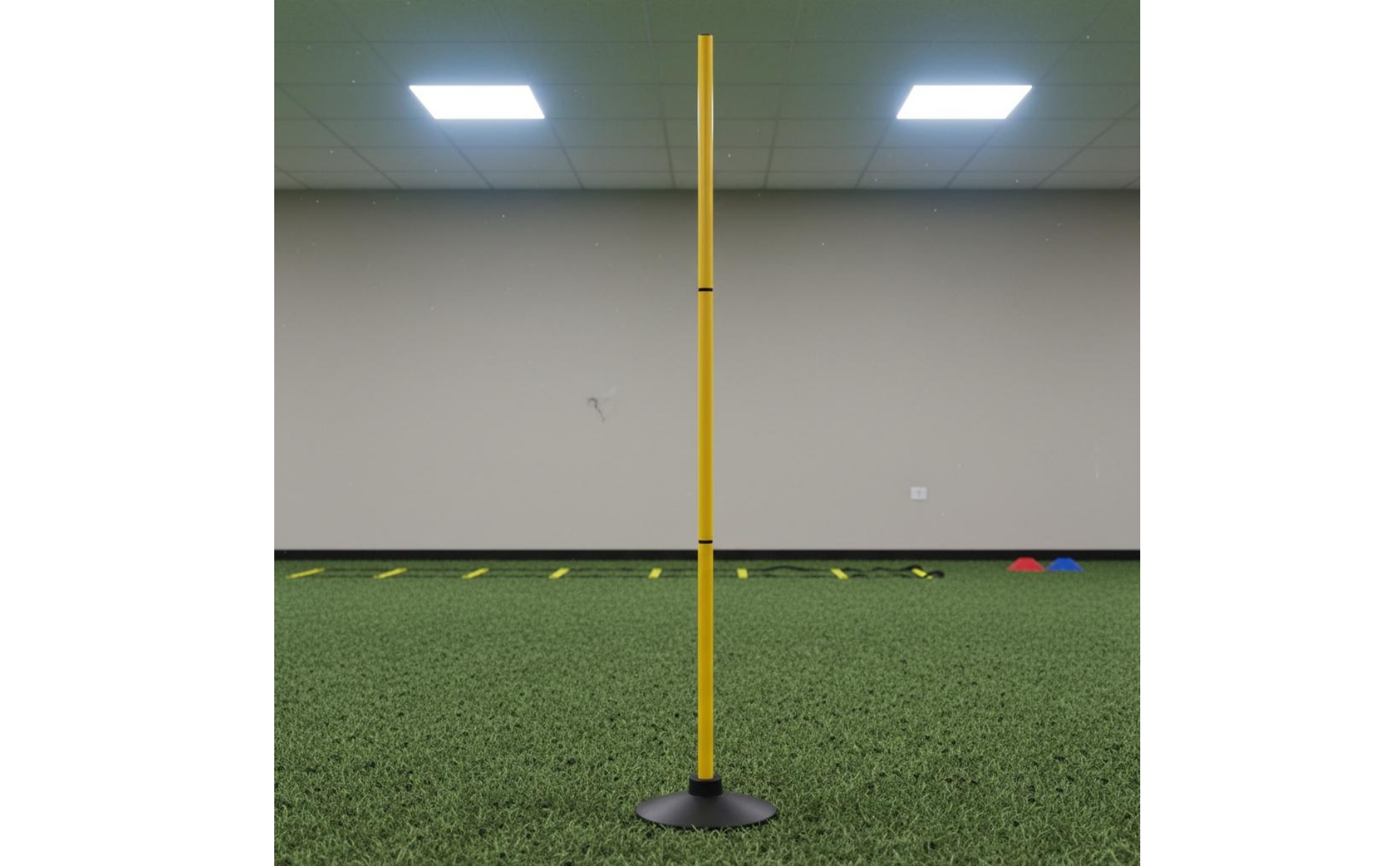 4 Pièces Piquet de Slalom Football Base En Caoutchouc Jalon D'agilité Football
