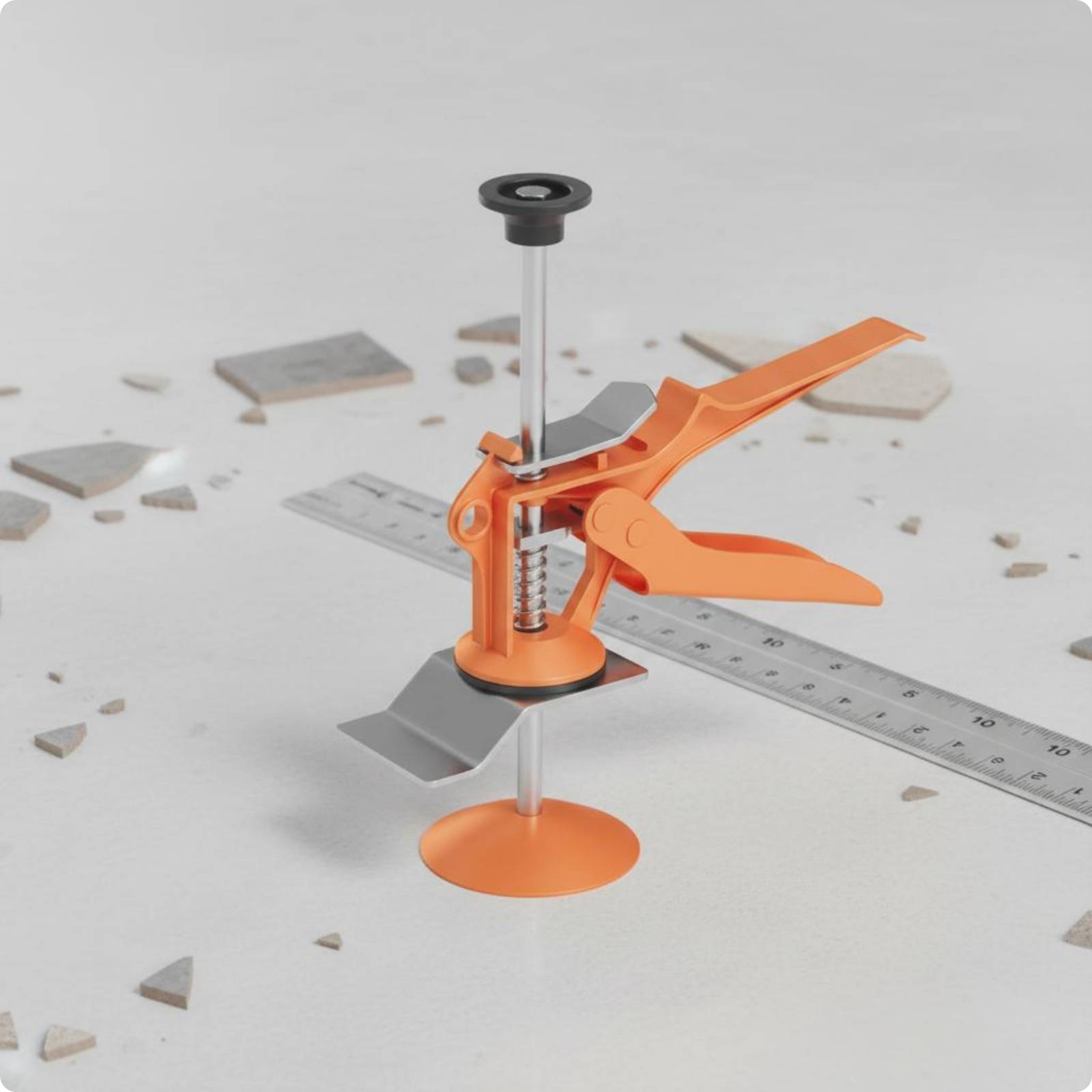 2 Pieces Manual Tile Lifter Adjustable Height Tile Support Lifter
