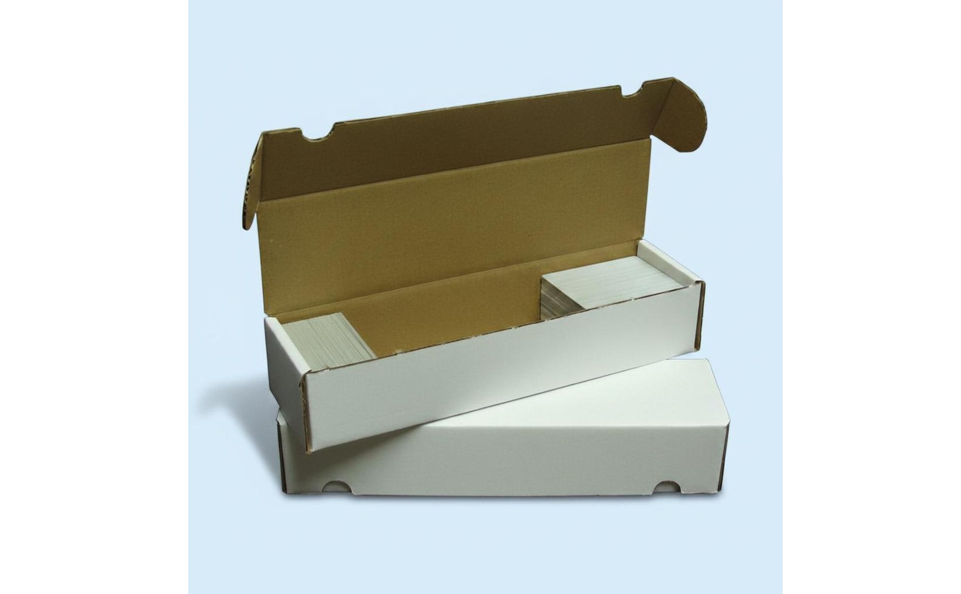 Trading Card Storage Box Large Capacity Corrugated Cardboard Card Box for Gamers