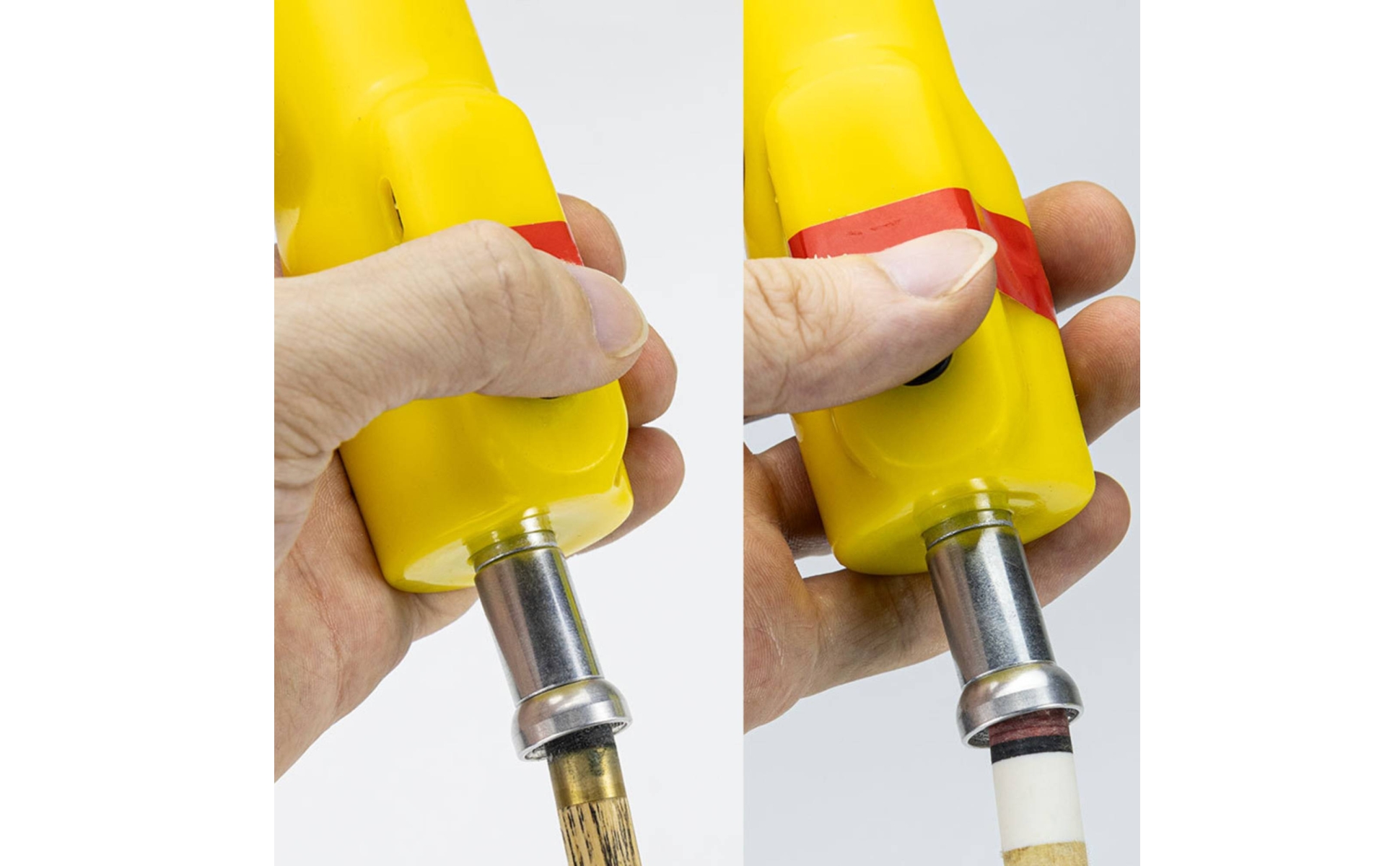 Rechargeable Cue Tip Grinder Handheld Electric Cue Tip Grinder Cylindrical