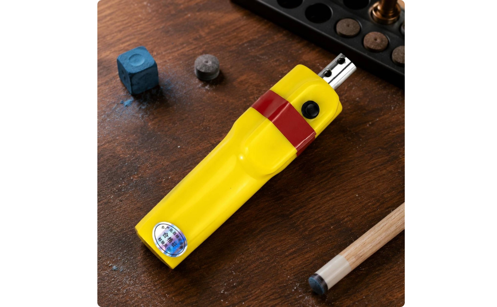 Rechargeable Cue Tip Grinder Handheld Electric Cue Tip Grinder Cylindrical