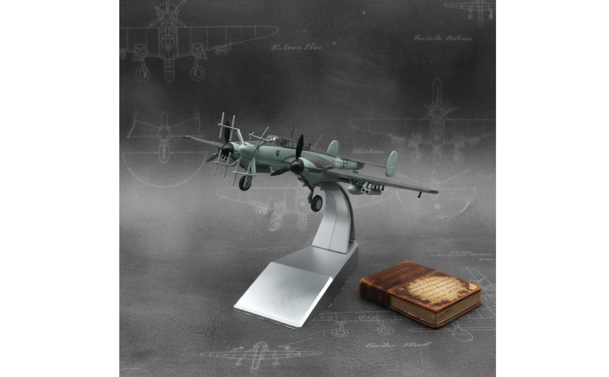 BF 110 Model Airplane Die-Cast Alloy WW2 Fighter Aircraft Model Gift Idea