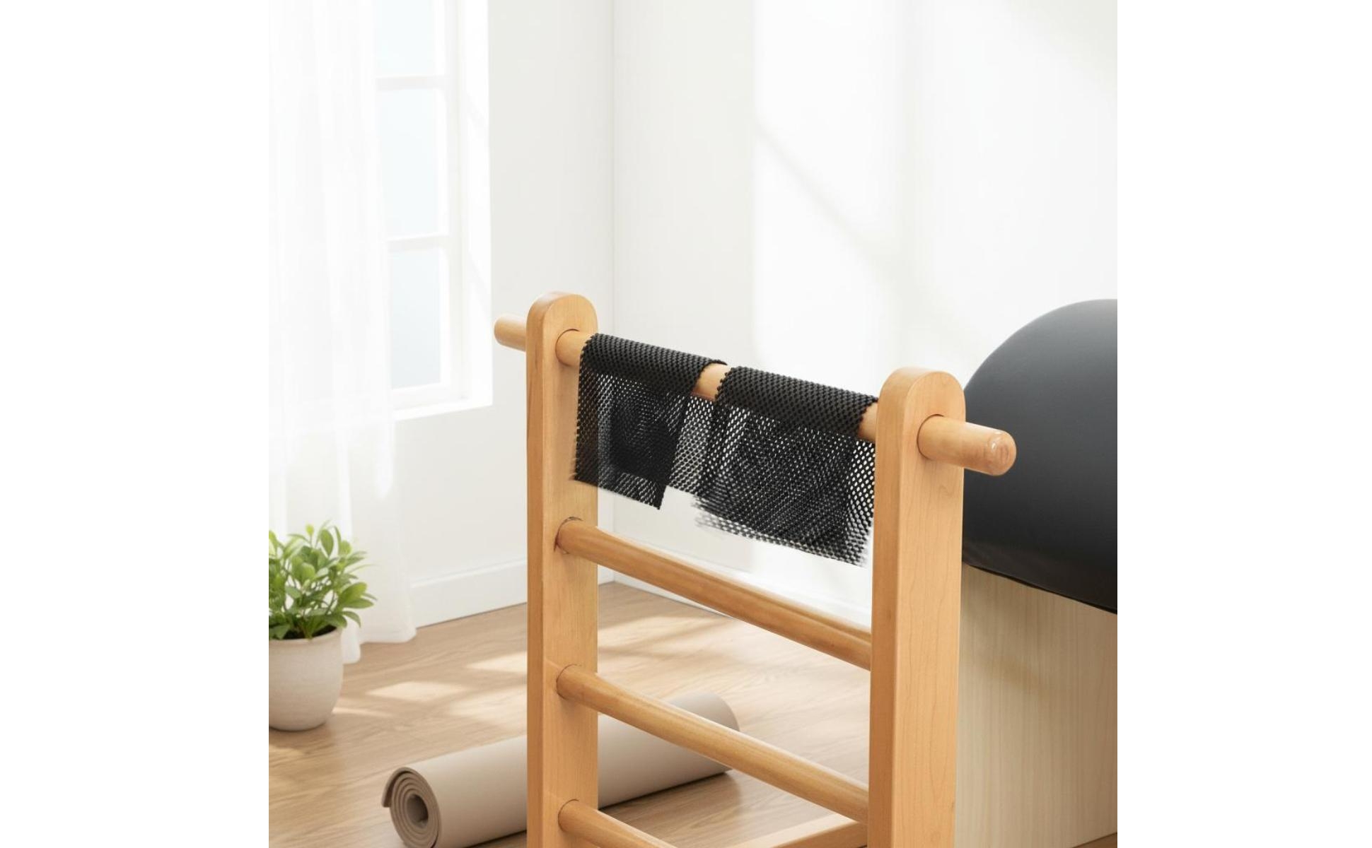 Pilates-Reformer-Matte rutschfest Anti-Rutsch-Matte mesh-Oberfläche