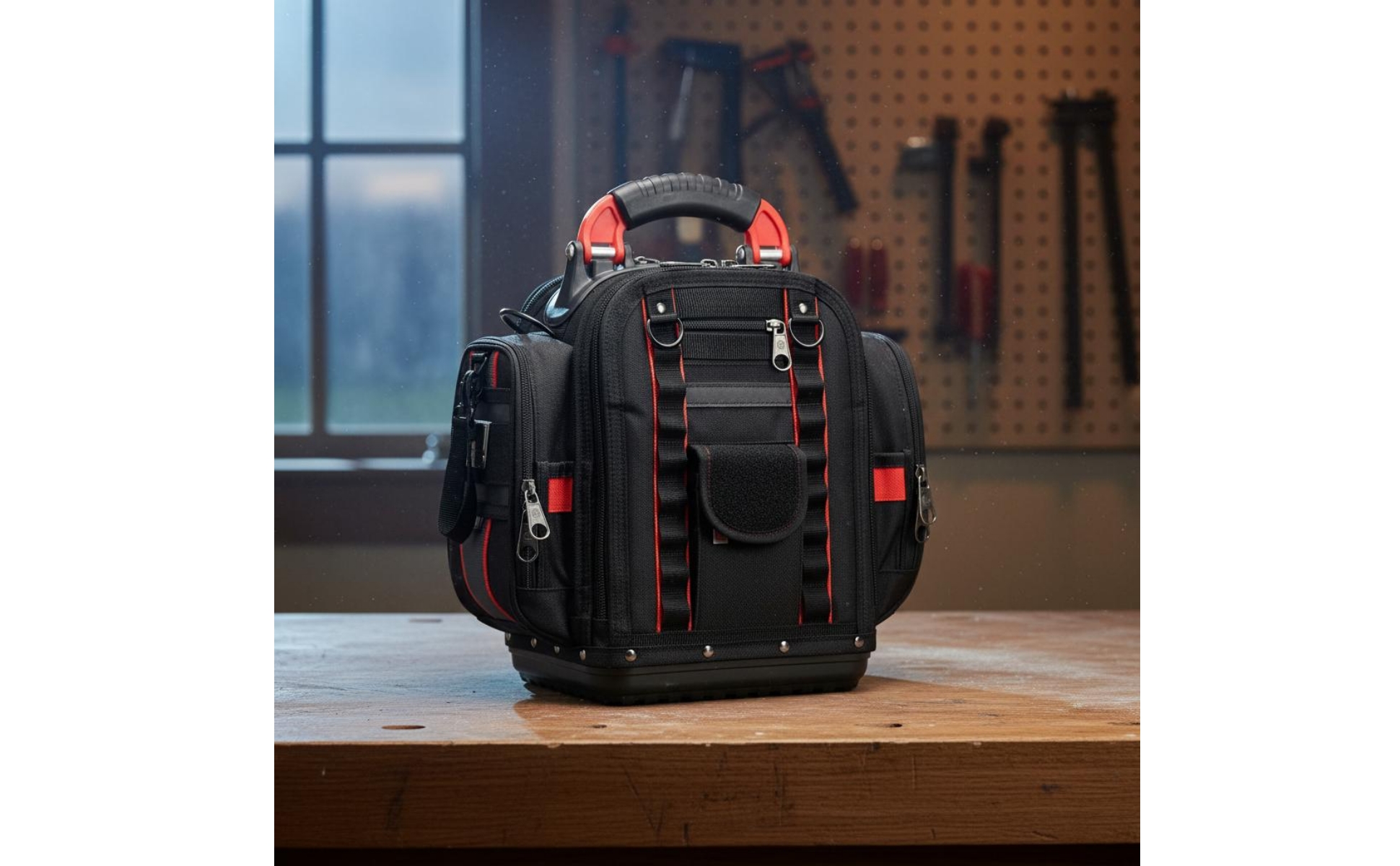 Sturdy Duty Tool Backpack Wear-Resistant Portable Tool Bag Thickened