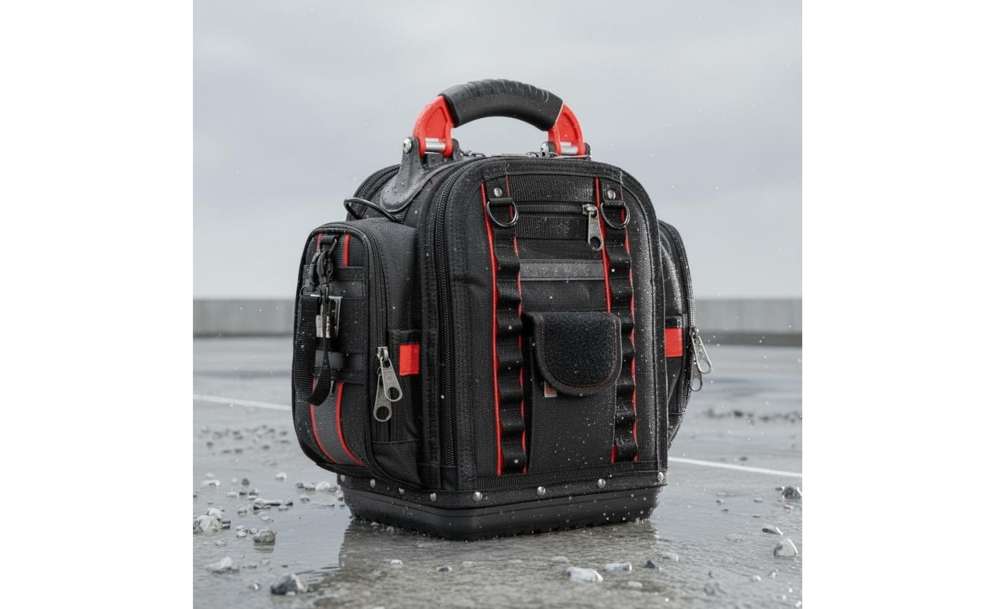 Sturdy Duty Tool Backpack Wear-Resistant Portable Tool Bag Thickened