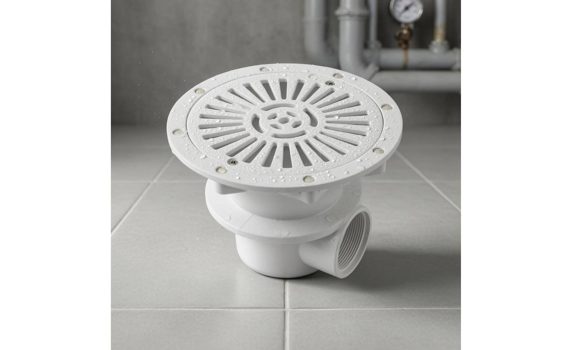 Plastic Pool Drain Fitting Vented Swimming Pool Drain Cylindrical