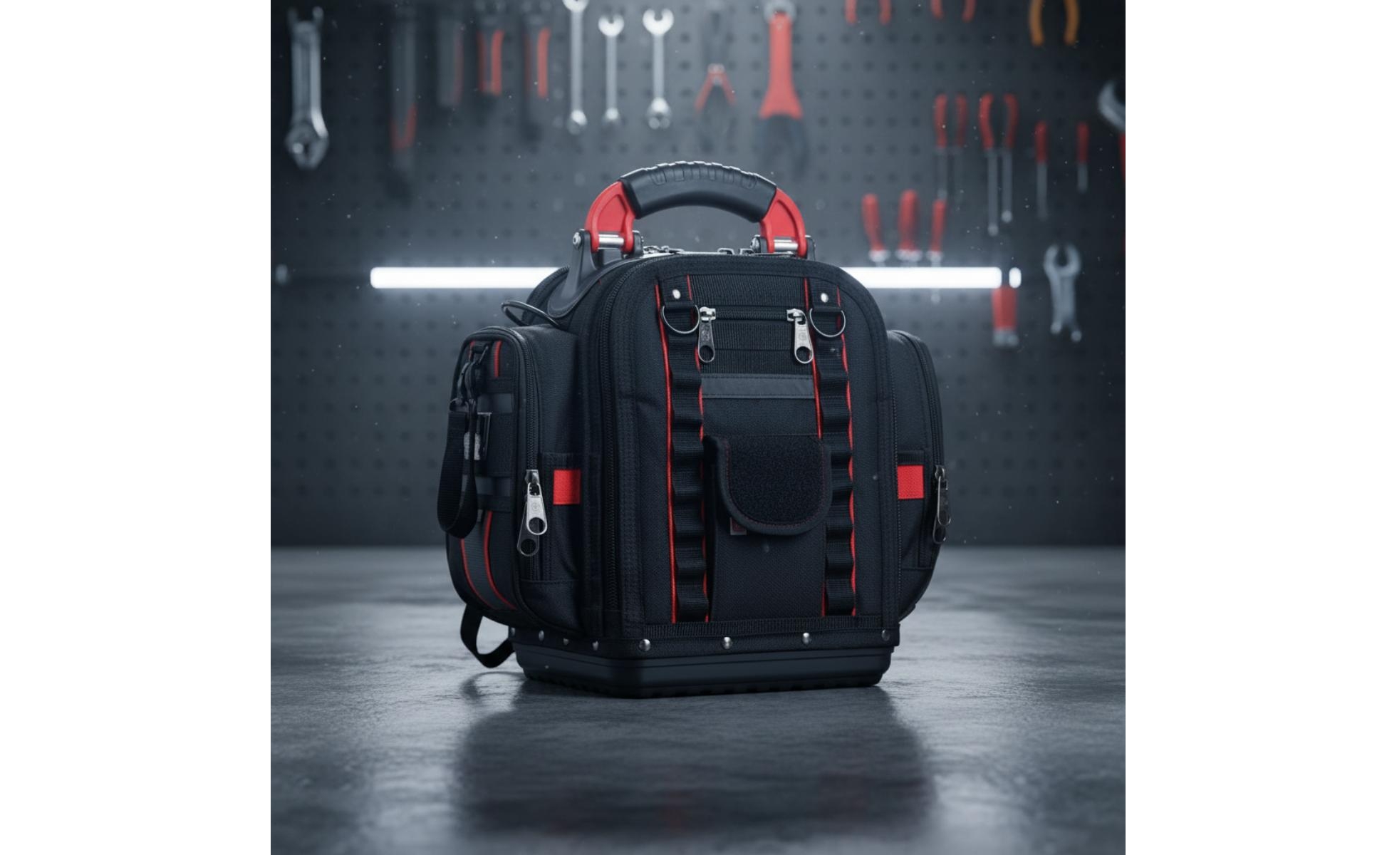 Sturdy Duty Tool Backpack Wear-Resistant Portable Tool Bag Thickened