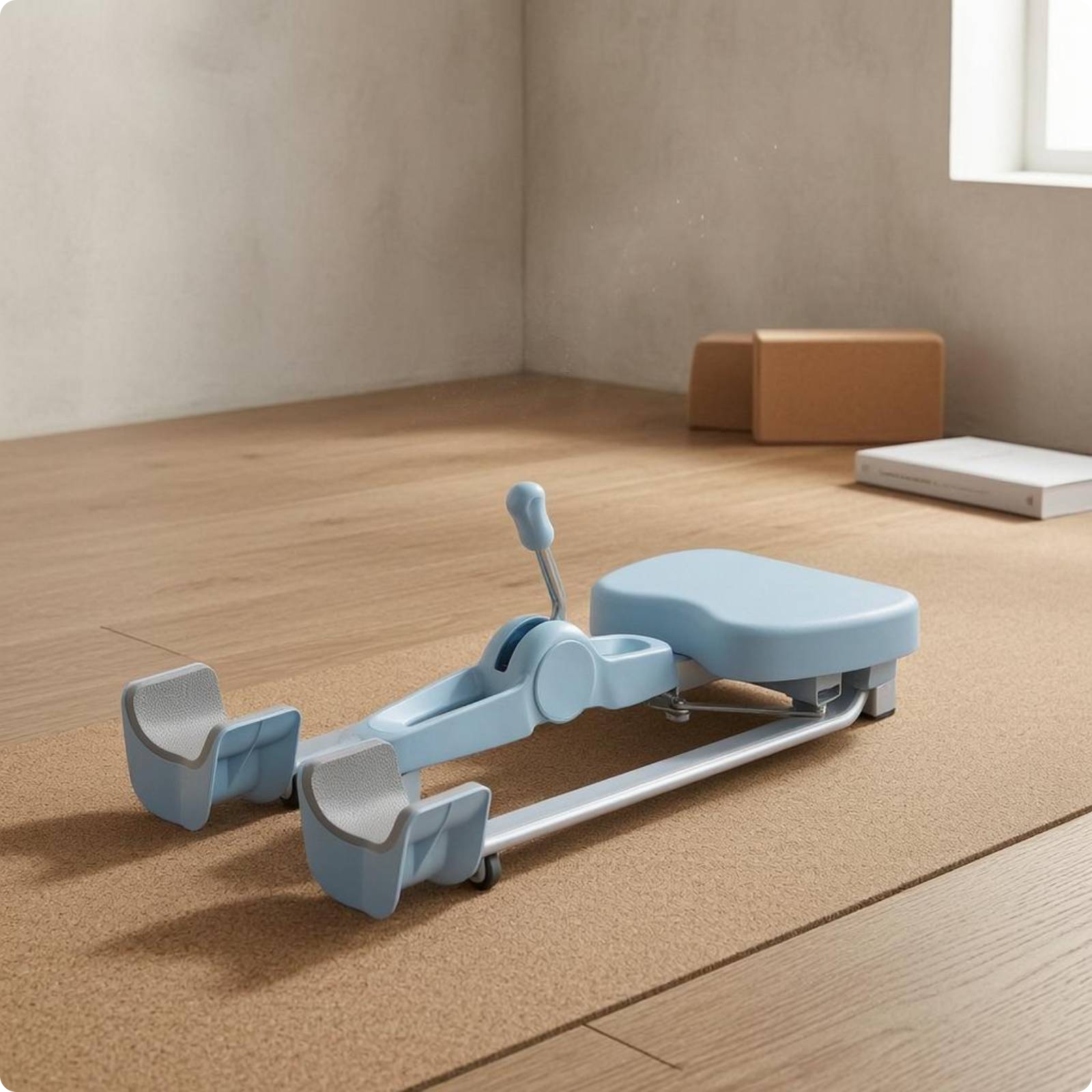 Split Stretch Machine Metal Frame Split Machine Foot Supports for Home
