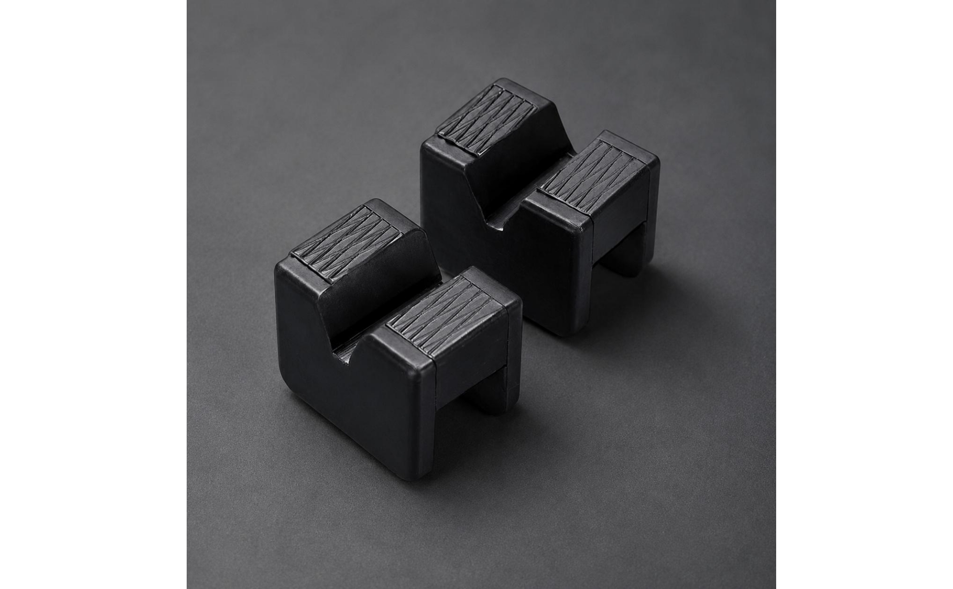 2 Stück Wagenheber Gummiblock Schlitzförmig Wagenheberpad Stoßdämpfend