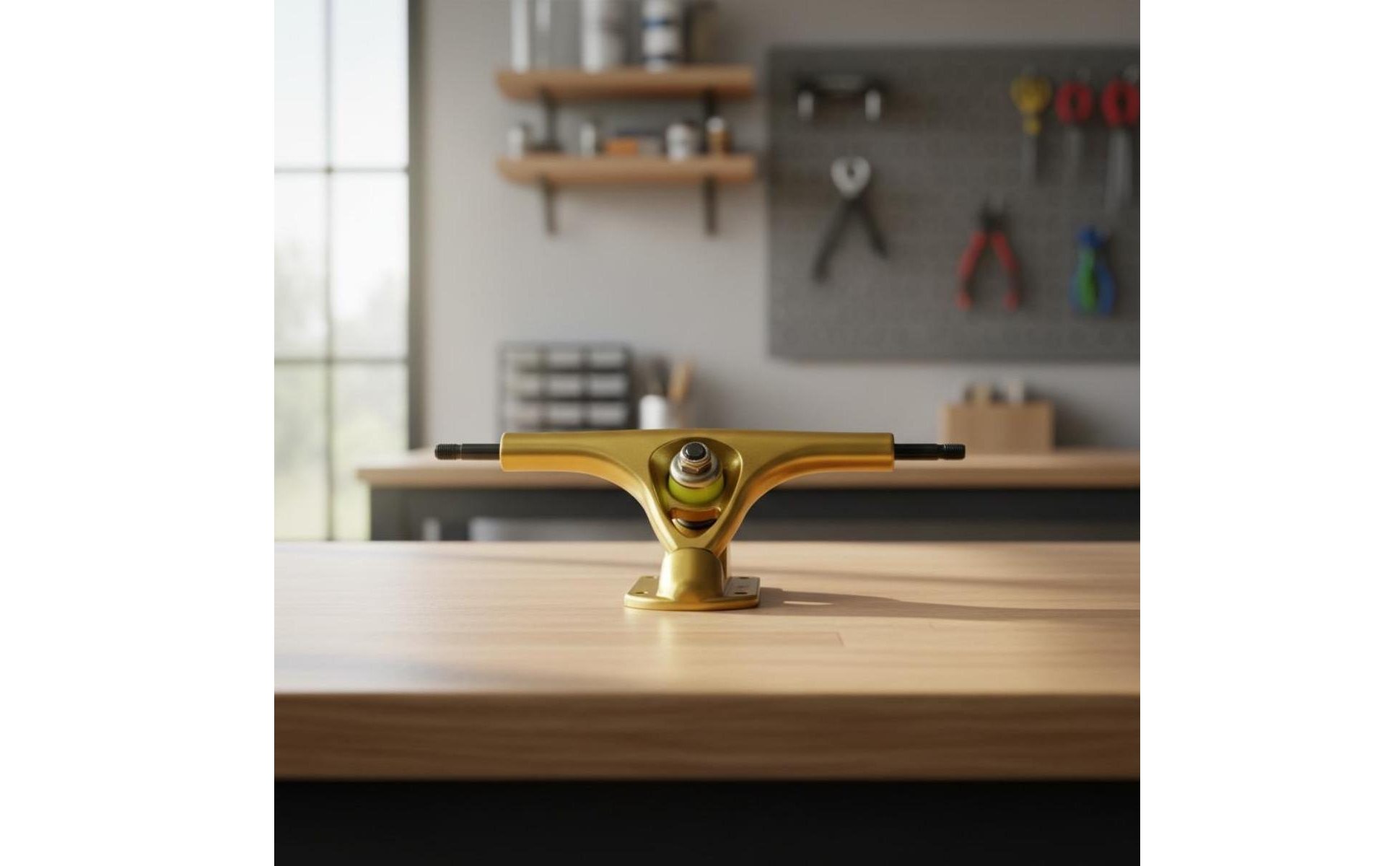 7-ZollRollbrettTruck Breiter Hänger Longboard-Truck Schräge Baseplate