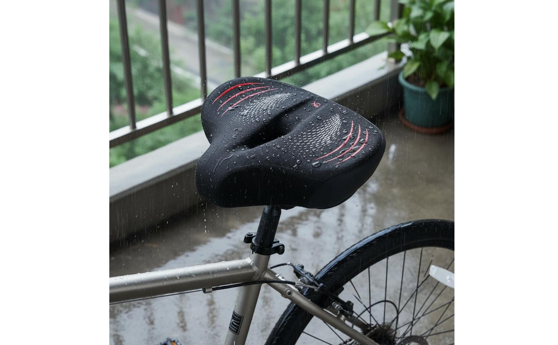 Comfortable Cycle Seat Thickened Thick Cycle Seat Shock Absorbing