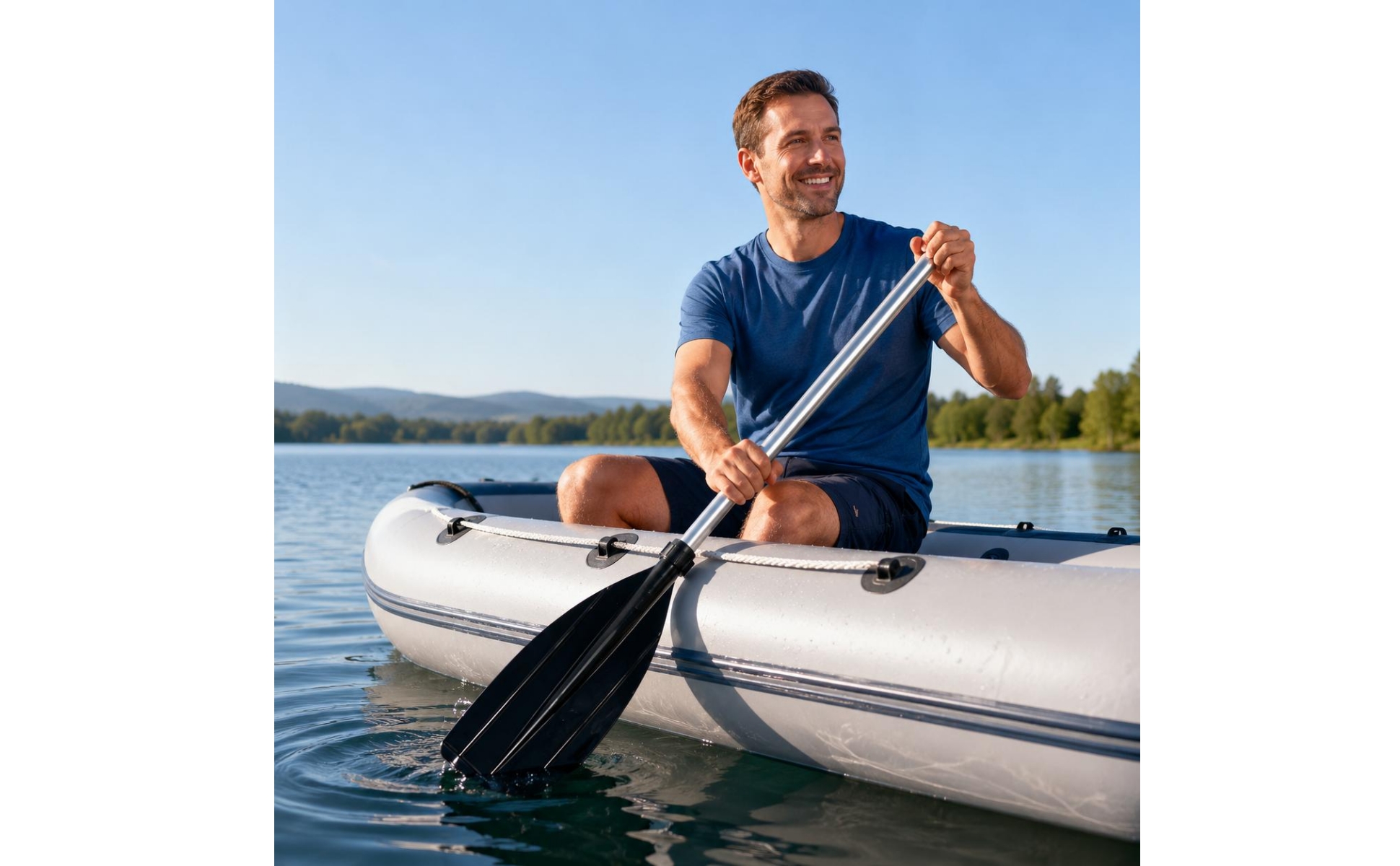Aluminum Alloy Paddle Connecting Sections Detachable Paddle