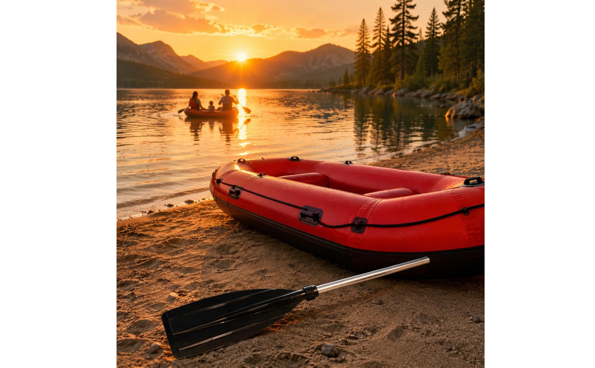 Aluminum Alloy Paddle Connecting Sections Detachable Paddle