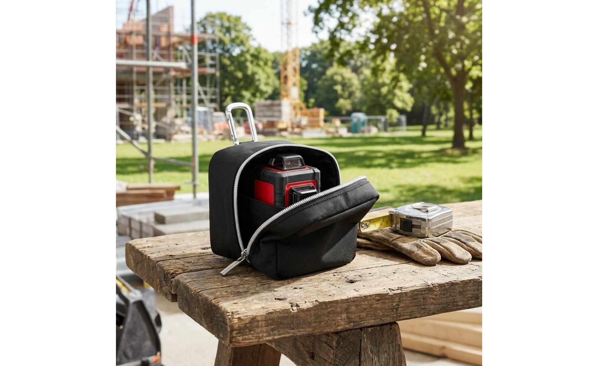 Quadratische Lasergerät-Tasche Oxford-Stoff Lasergerät-Aufbewahrungstasche