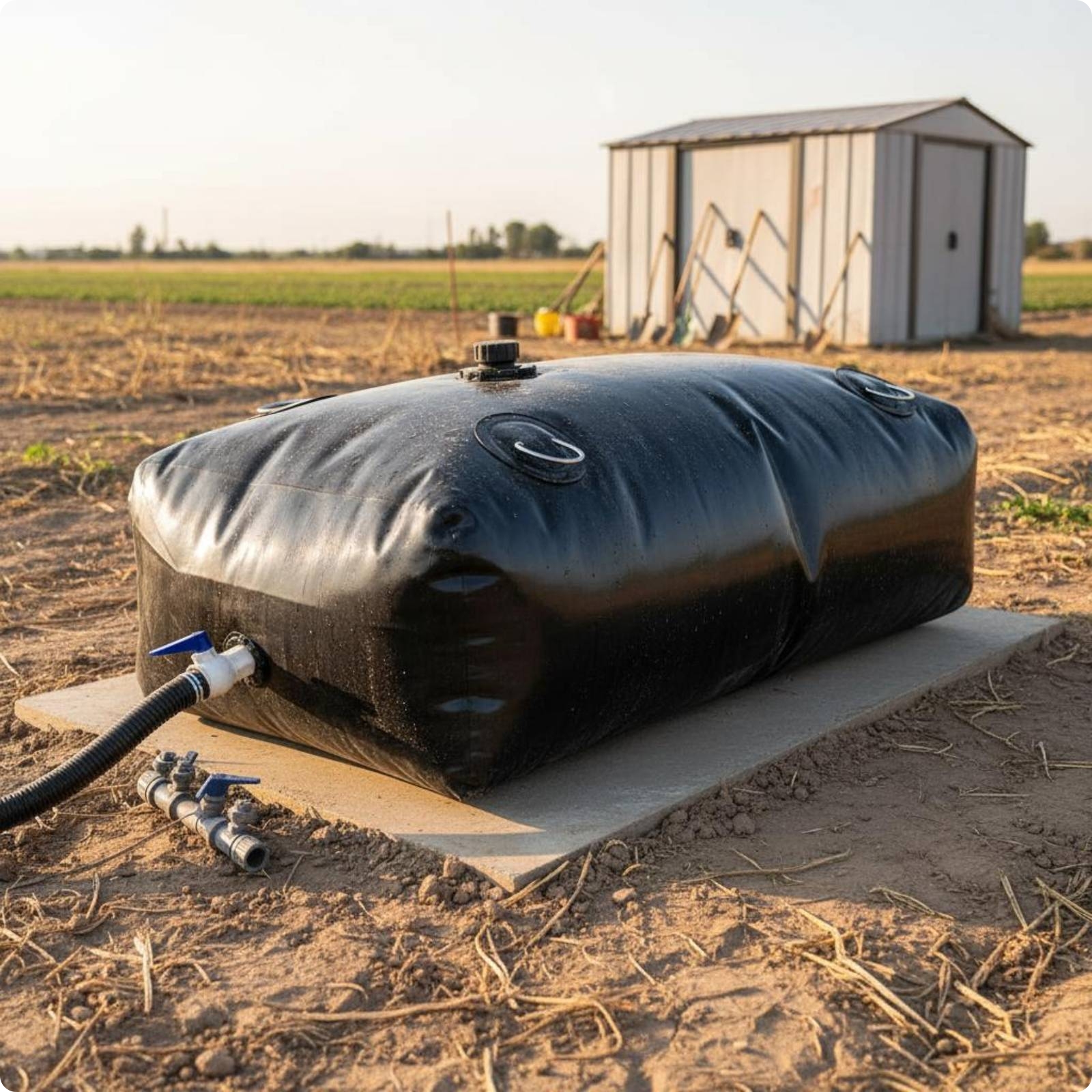 Faltbarer Wassertank große Kapazität faltbarer Wassersack auslaufsicher für Auto