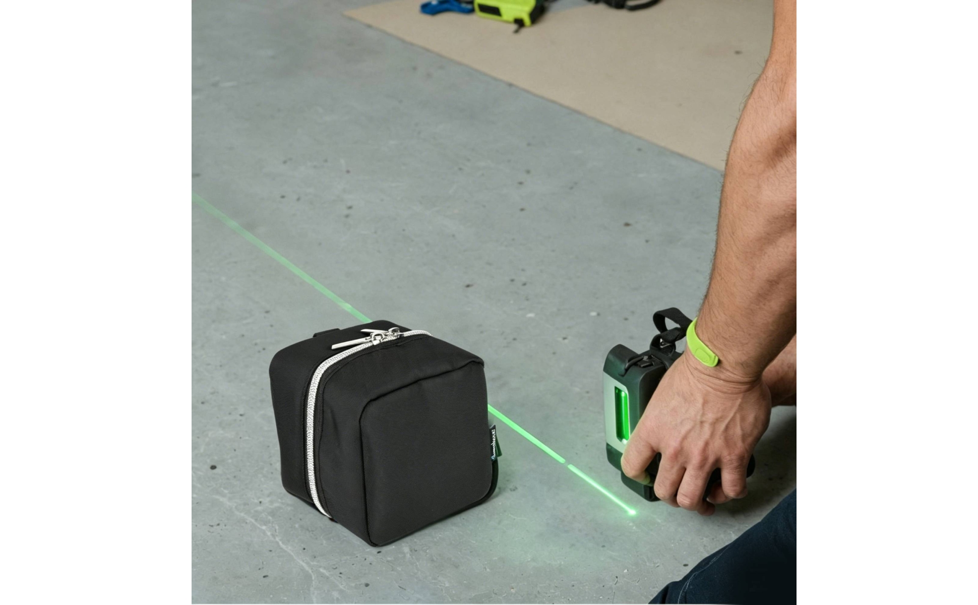 Quadratische Lasergerät-Tasche Oxford-Stoff Lasergerät-Aufbewahrungstasche