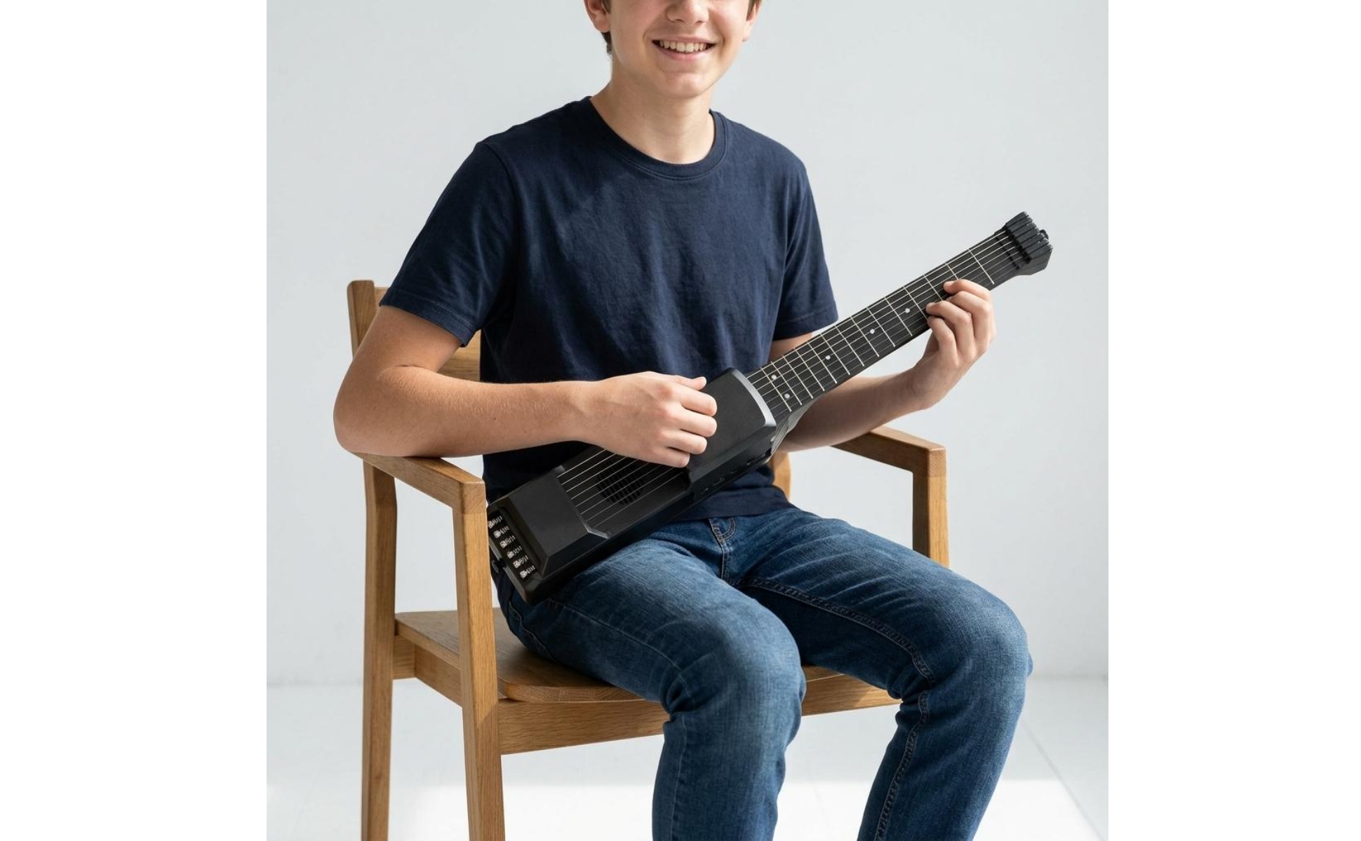 Guitare Électrique Bluetooth Haut-Parleur Intégré Guitare Électrique Portable