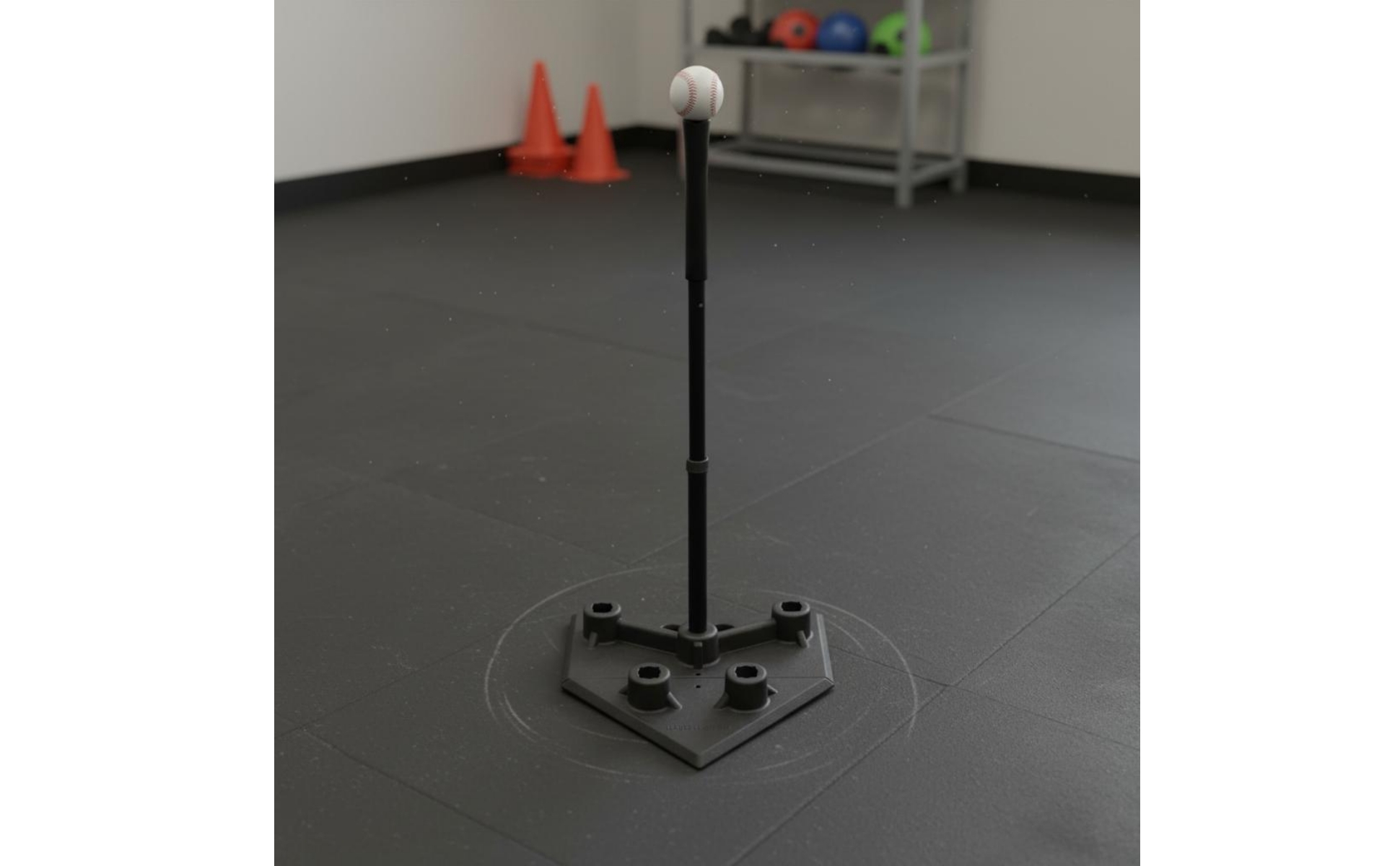 Adjustable Batting Tee Stable Base Baseball Batting Tee Easy Setup for Beginners
