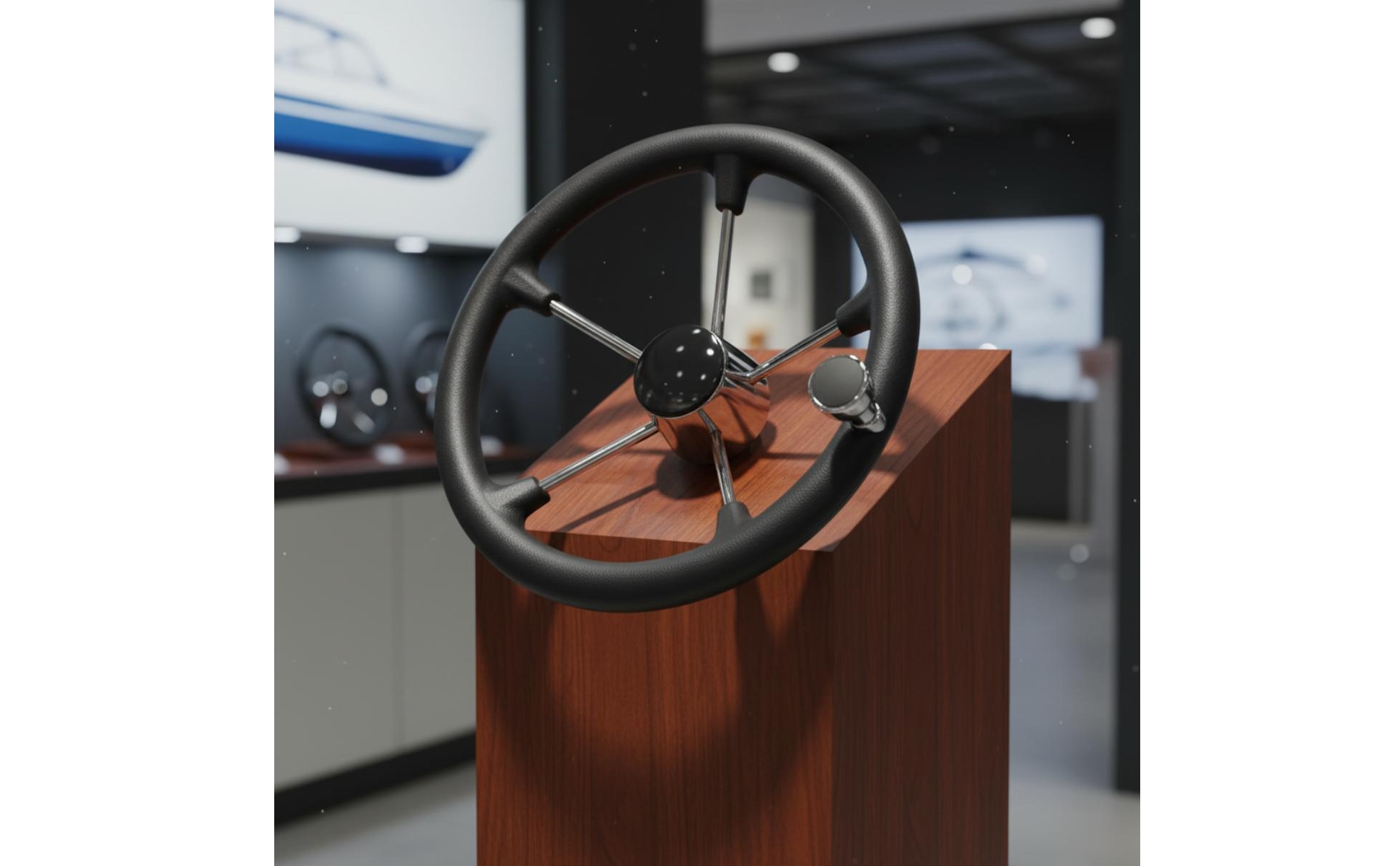 Yacht Steering Station Wheel for Boating