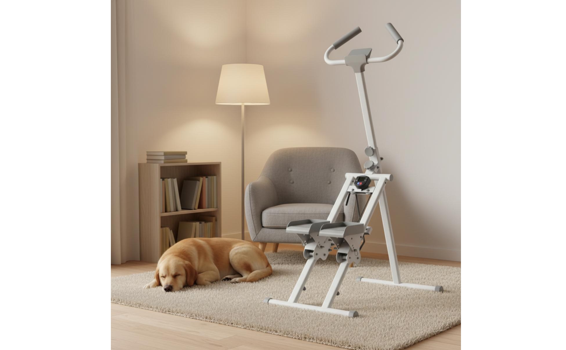 Stair Stepper Machine 3-Level Adjustable Resistance Foldable Stair Stepper